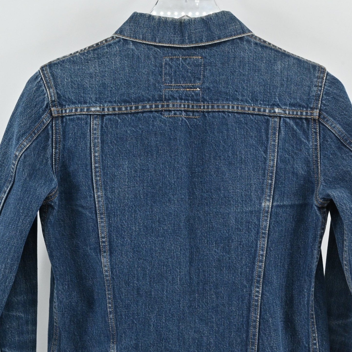 Heltmut Lang Womens Denim Jacket Size IT 38 Trucker Made in Italy Western Cotton