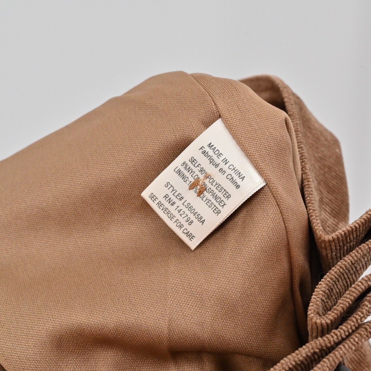 ALTARD STATE Skirt Womens Size L Brown Corduroy Button Front Paperbag Waist Mini