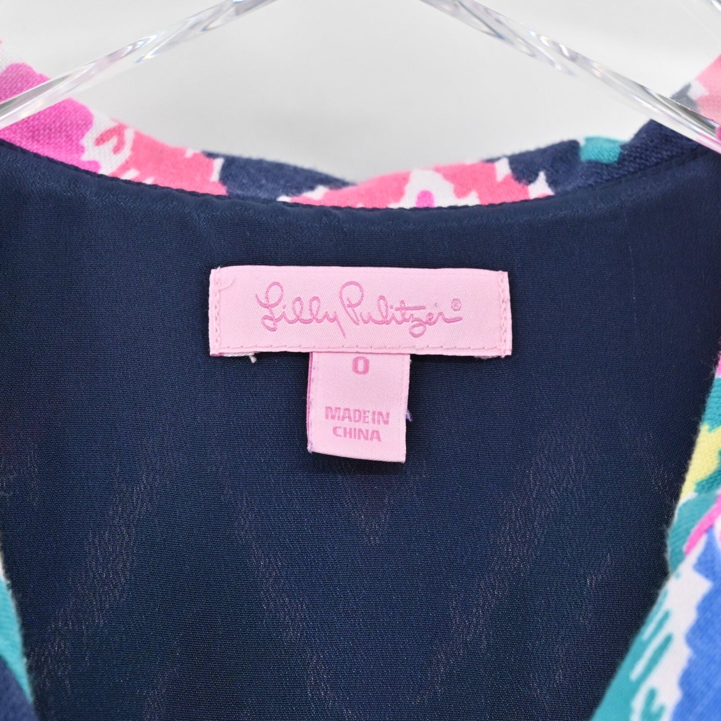 LILLY PULITZER Sherlynn Dress Size 0 Multi Hearts A Flutter Sleeveless Mini