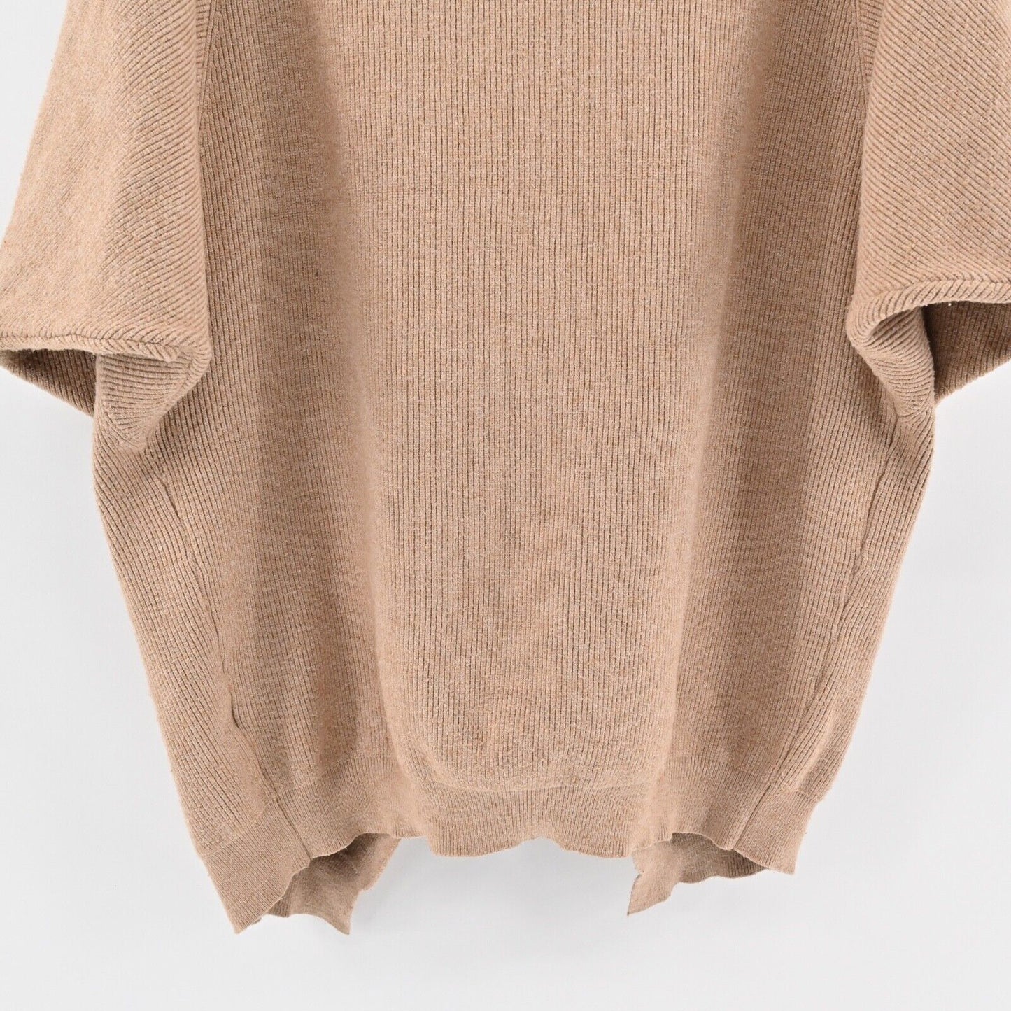 ANTHROPOLOGIE Cardigan Womens Size OS Tan Dolman Sleeve Sweater Boho AKEMI KIN