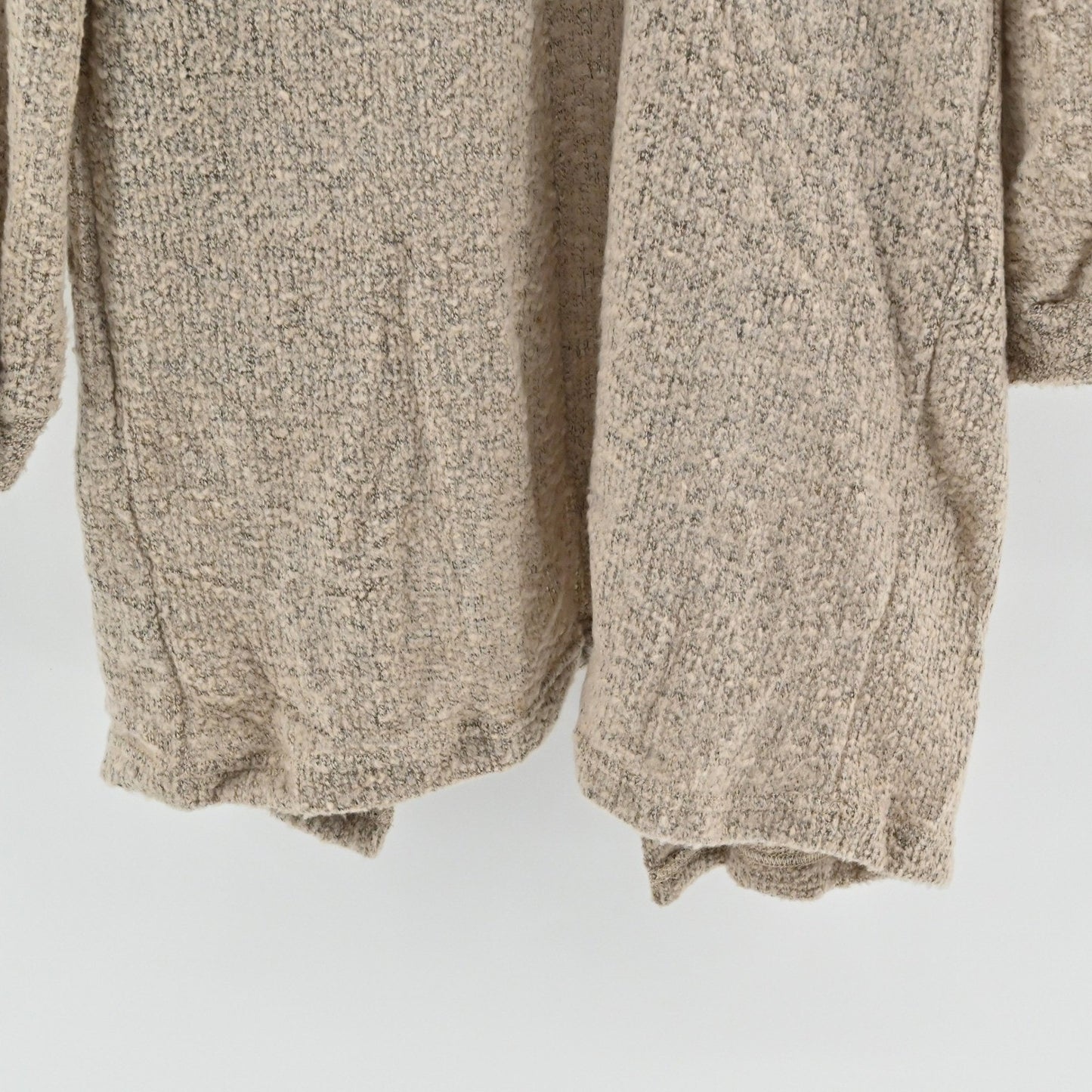 Urban Outfitters Womens Chunky Knit Cardigan Sz M Tan Minimalist Out From Under