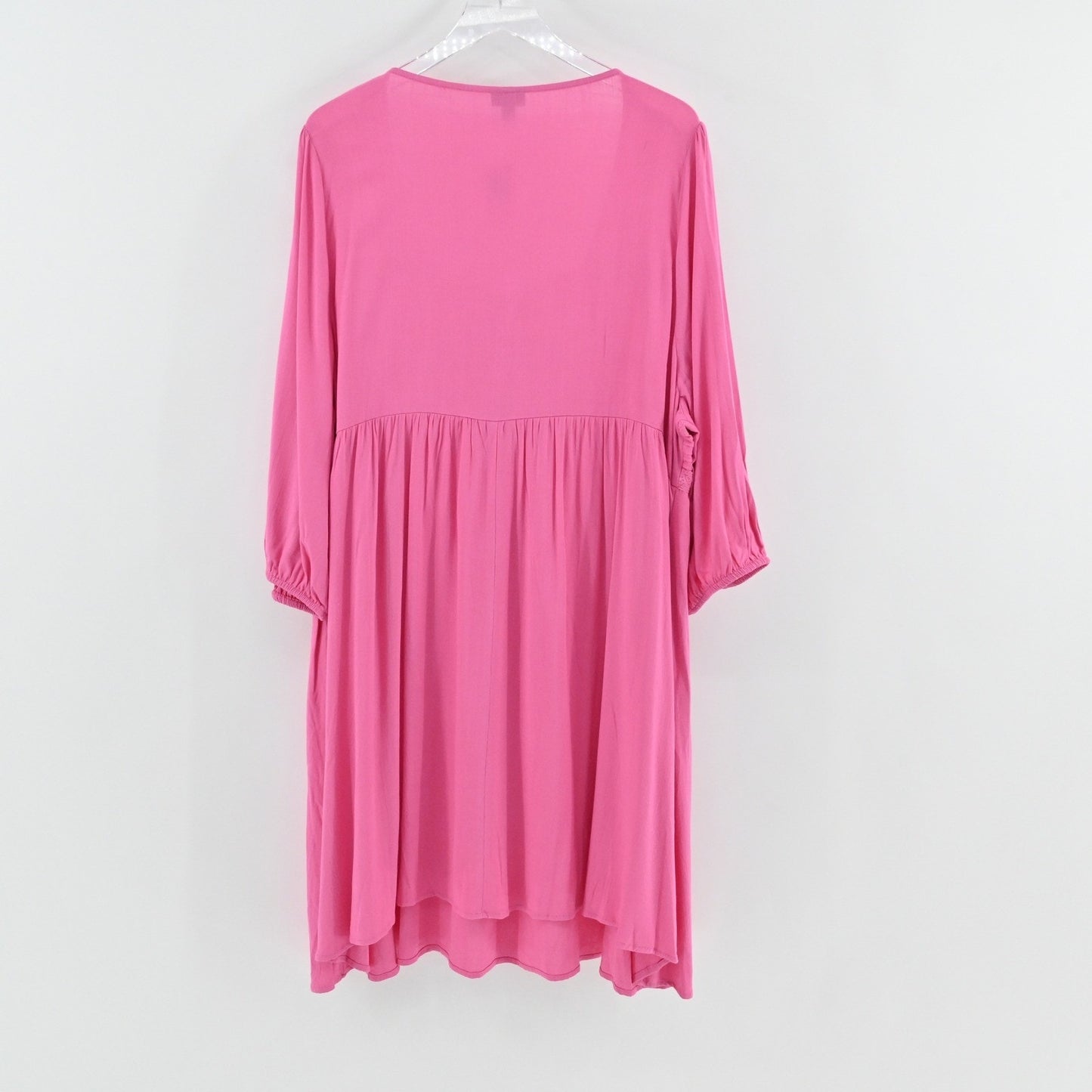 Torrid Mini Slub Pintuck Neck Skater Dress Size 3X Sleeve Square Neck Romantic