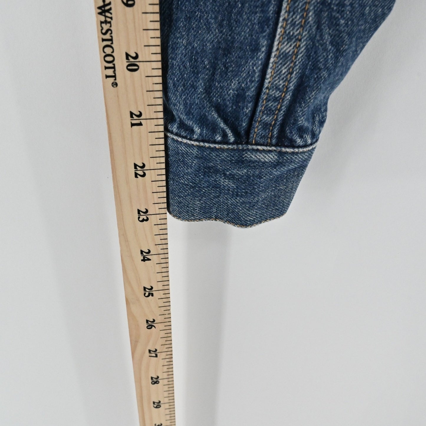 Heltmut Lang Womens Denim Jacket Size IT 38 Trucker Made in Italy Western Cotton
