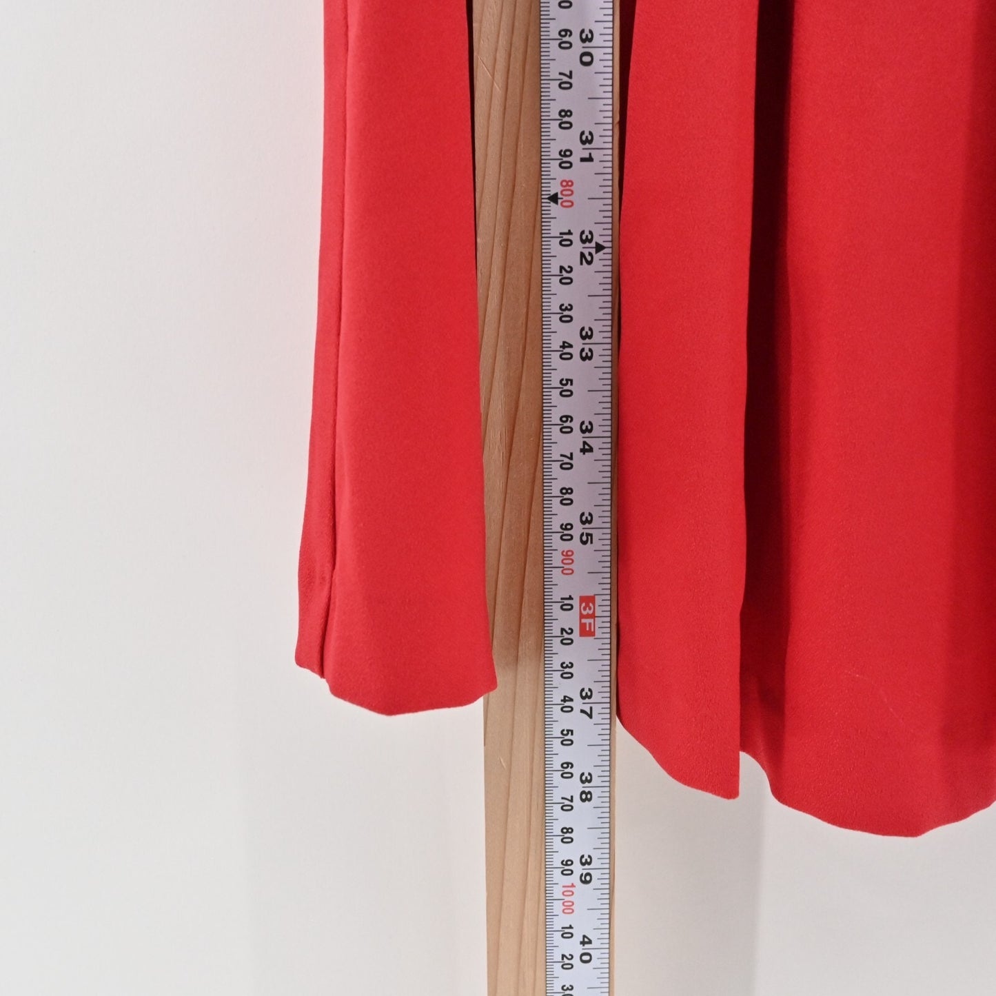 JULIA JORDAN Dress Size 10 Twist Knot Front Pleated Puff Sleeve Apple Red NEW