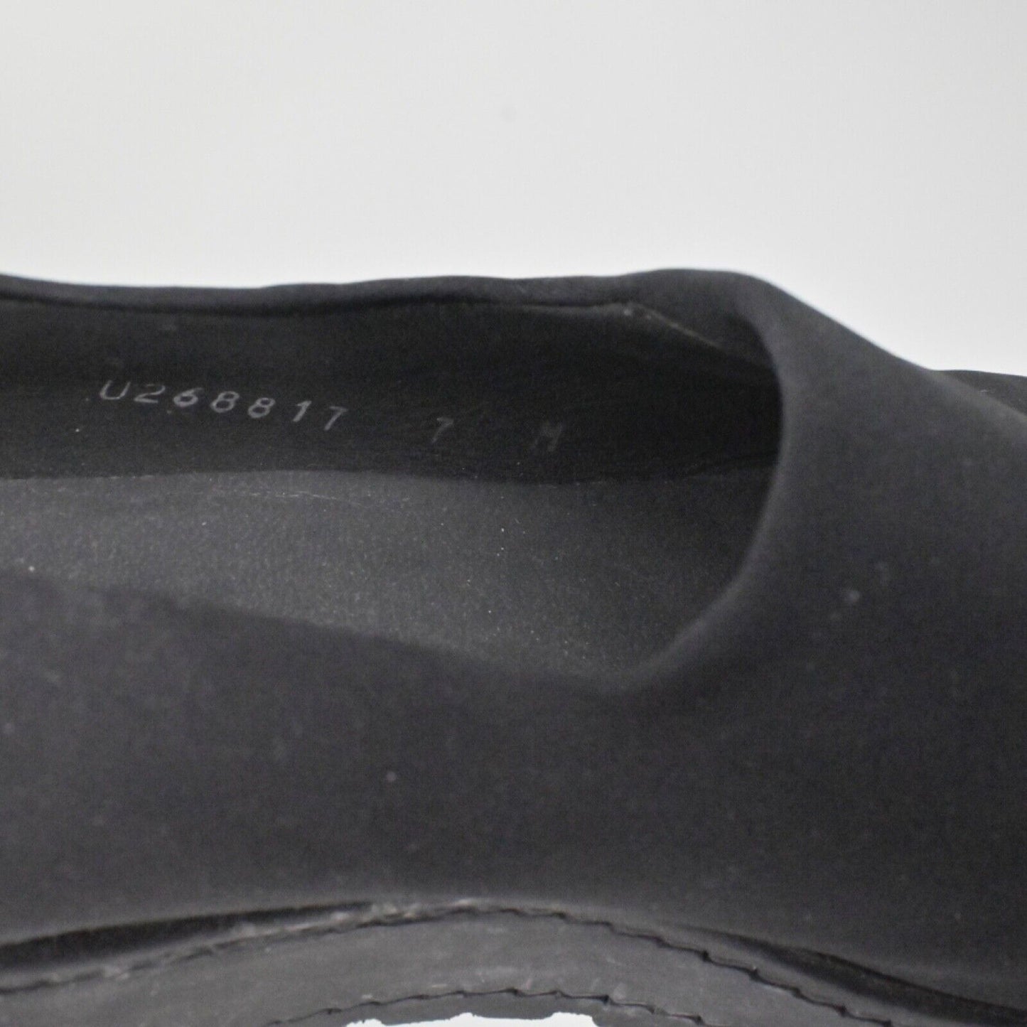 STUART WEITZMAN Loafers Womens Size 7 Black Round Toe Wedge Sofa Stretch Slip On