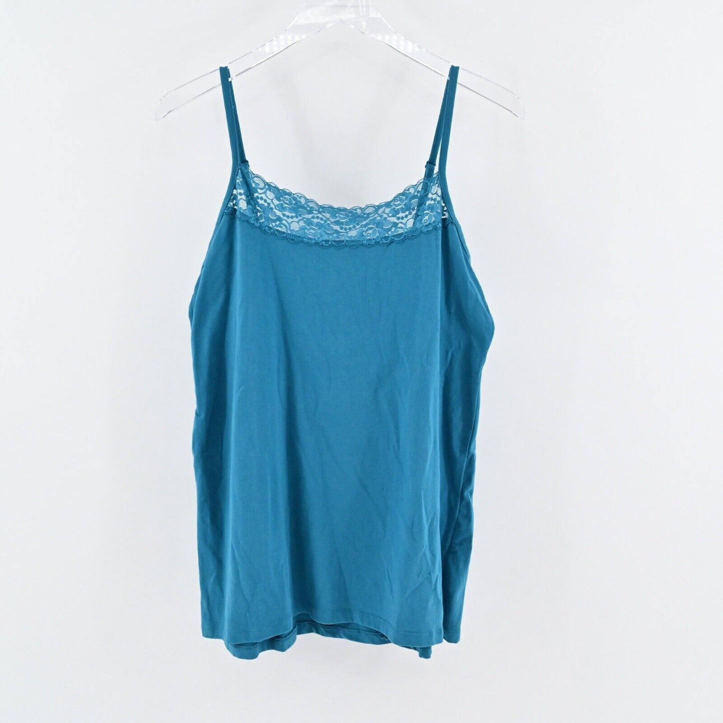 TORRID Set Womens Size 2X Blue Stripe Drape Open Front Cardigan Lace Trim Cami