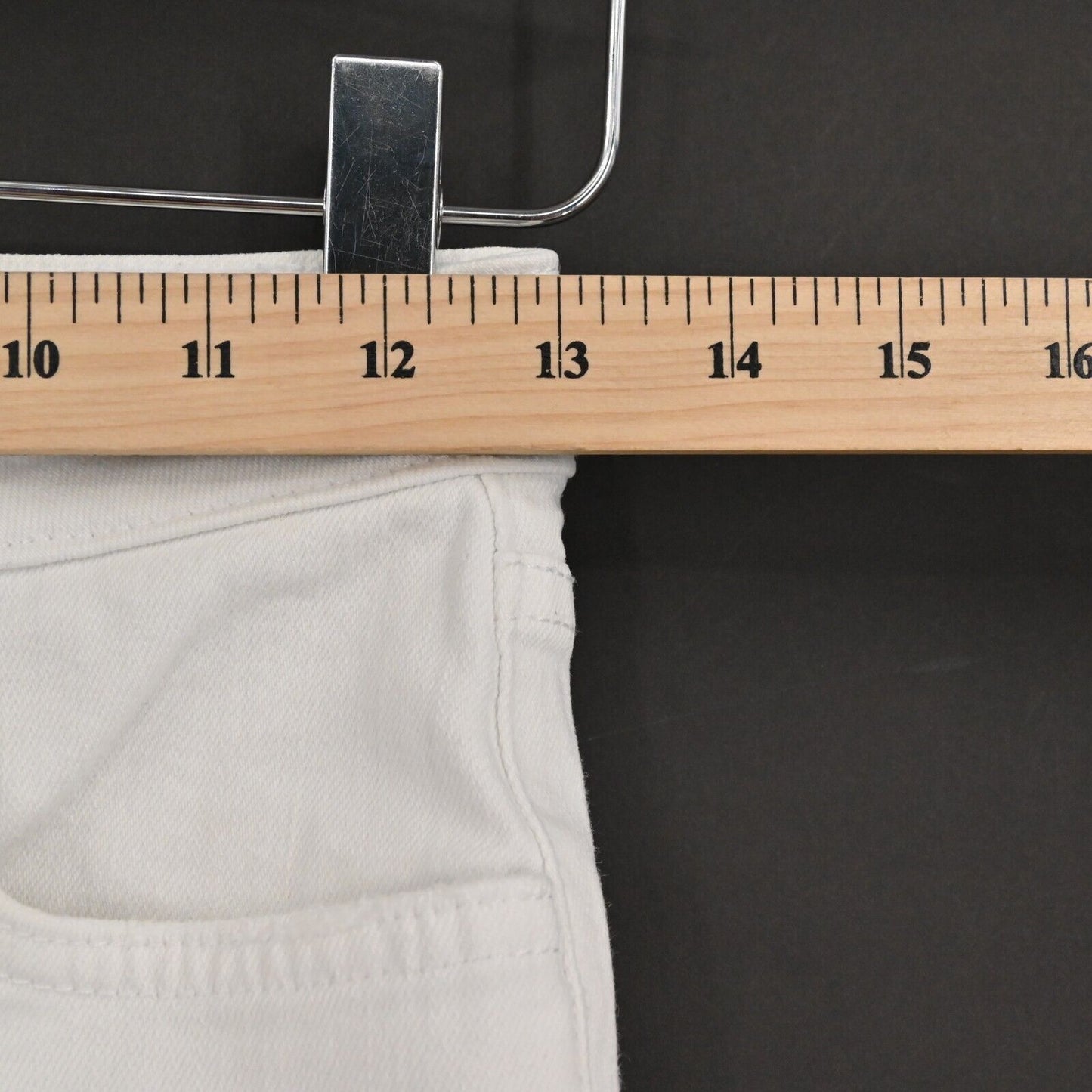 LAGENCE Jeans Womens Size 25 High Line Skinny High Rise Blanc Destruct White