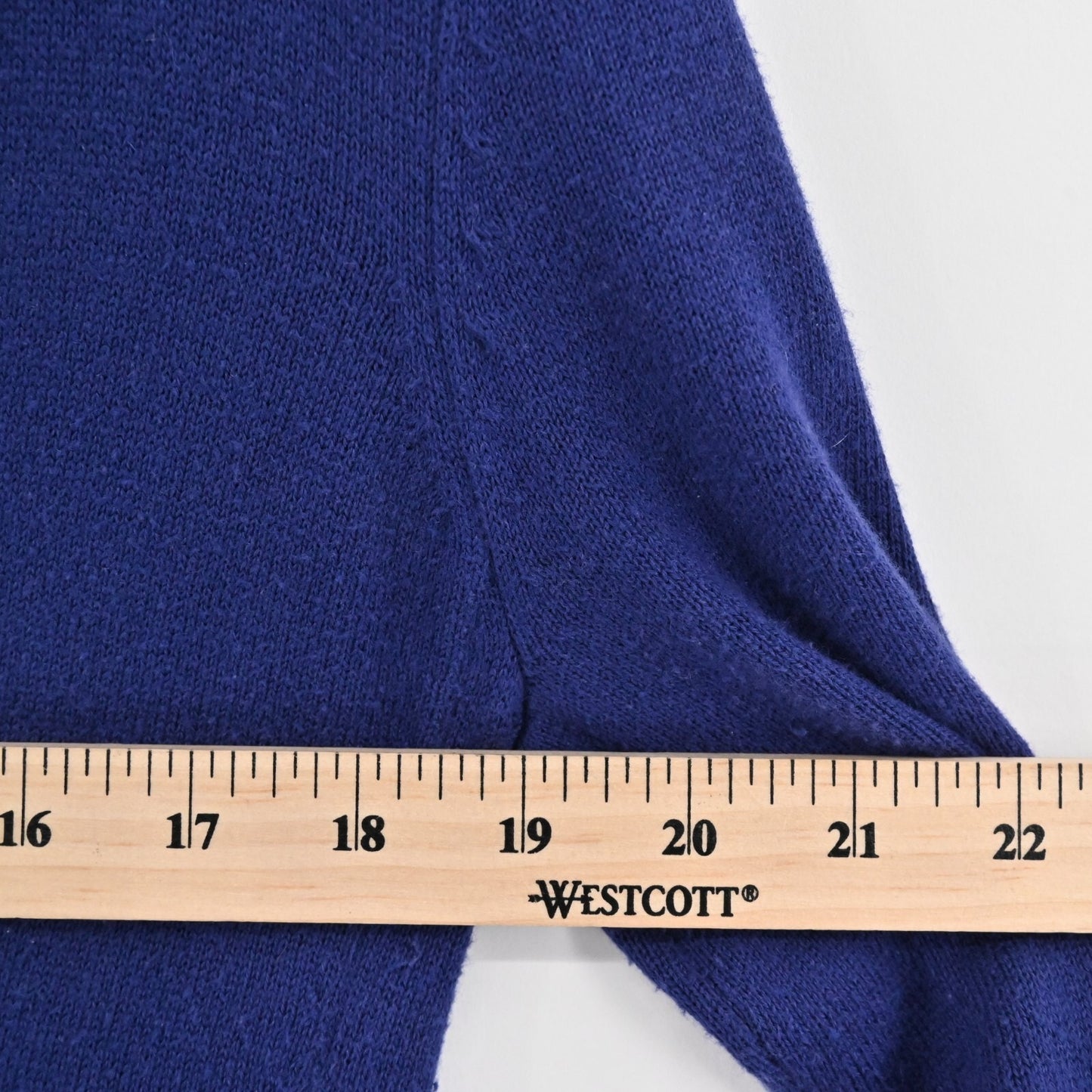 EILEEN FISHER Cardigan Sweater Womens Size XS Cotton Cashmere Blend Knit Blue