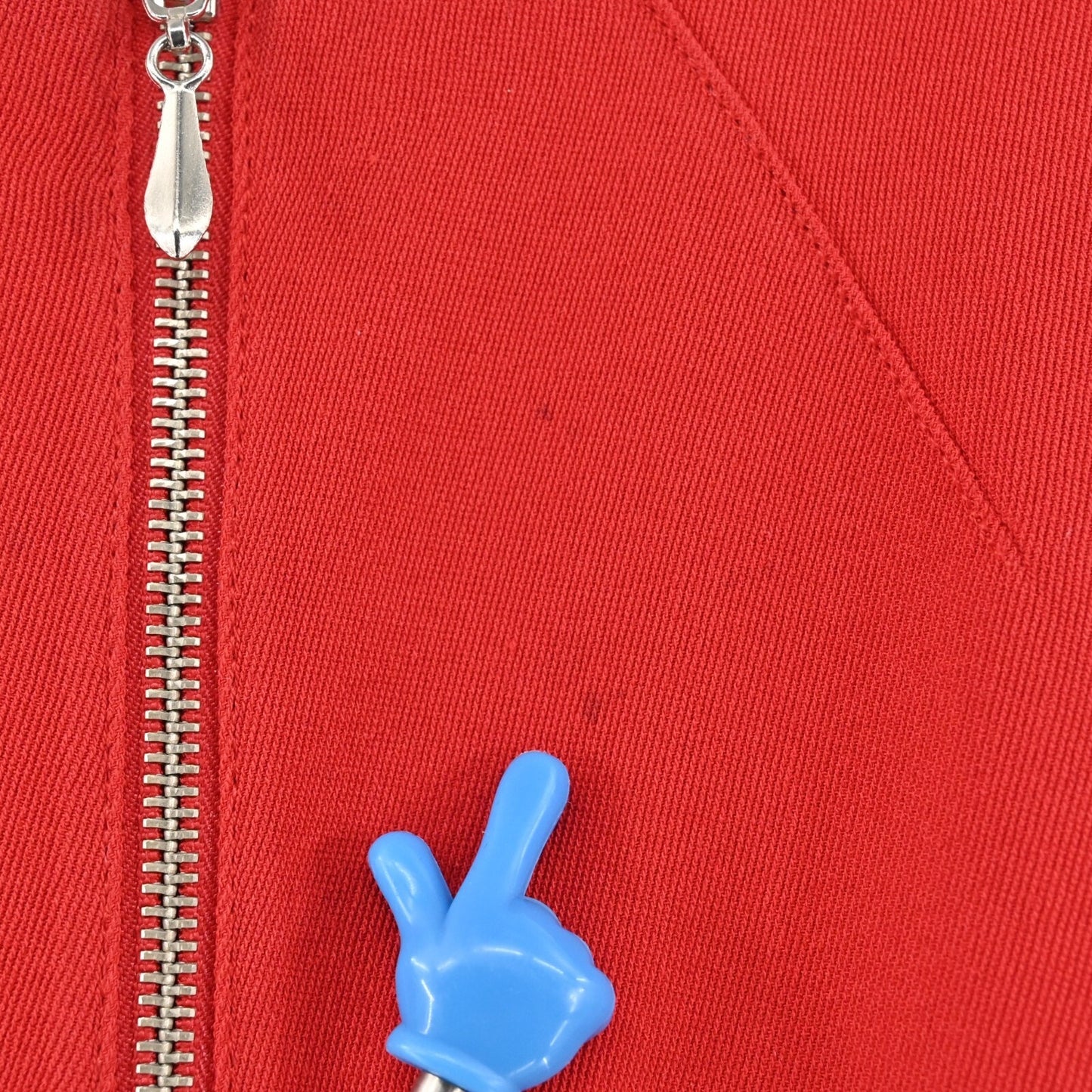 Vtg EMANUEL UNGARO Jacket Womens Size 8 Petite Solid Red Full Zip Blazer Classic