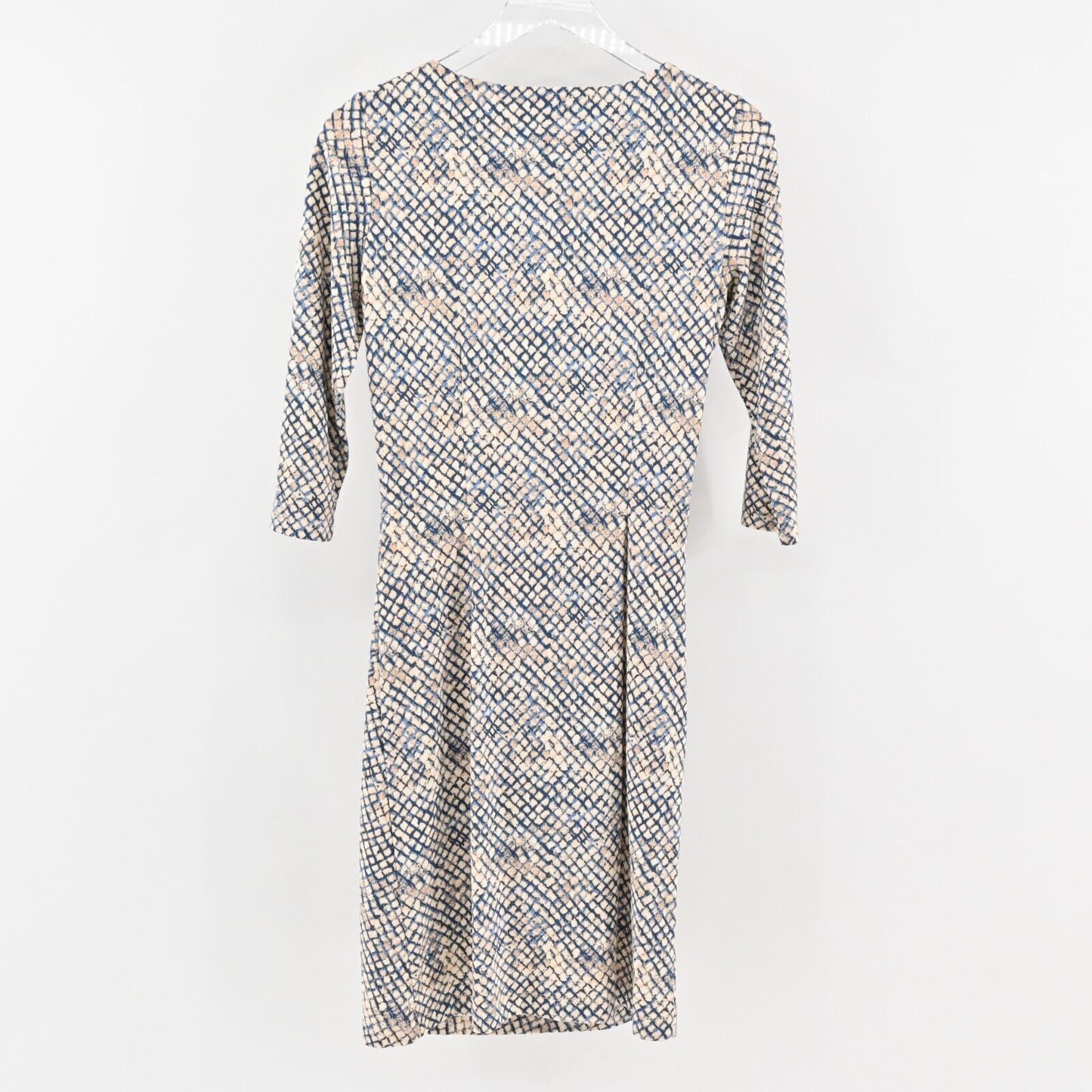 J MCLAUGHLIN Dress Size XS Catalina Cloth Ruched Sheath Quarter Sleeve Printed