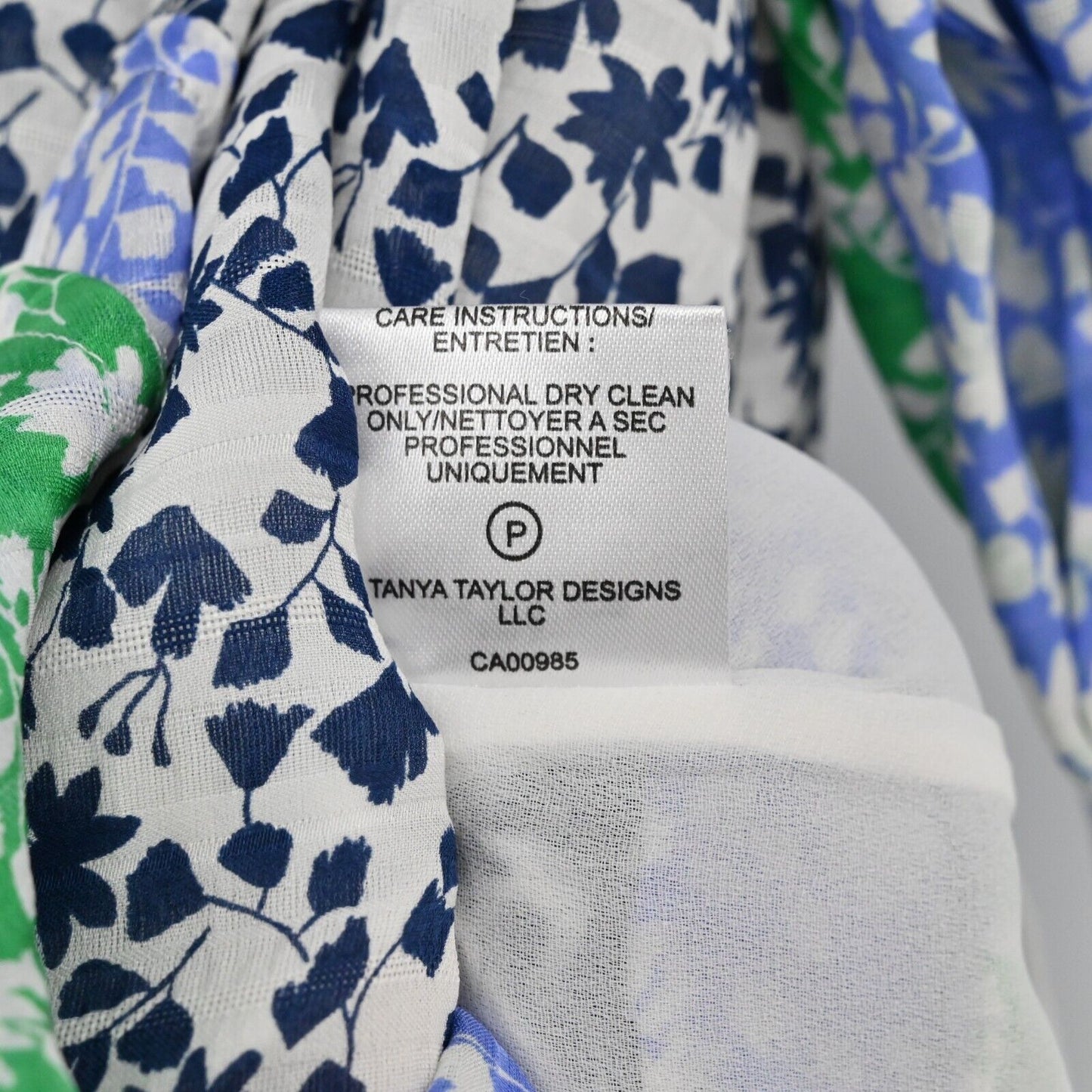 TAYNA TAYLOR Dress Womens Size 8 Bianka Revolve Belted Wrap Floral Ruffle Silk