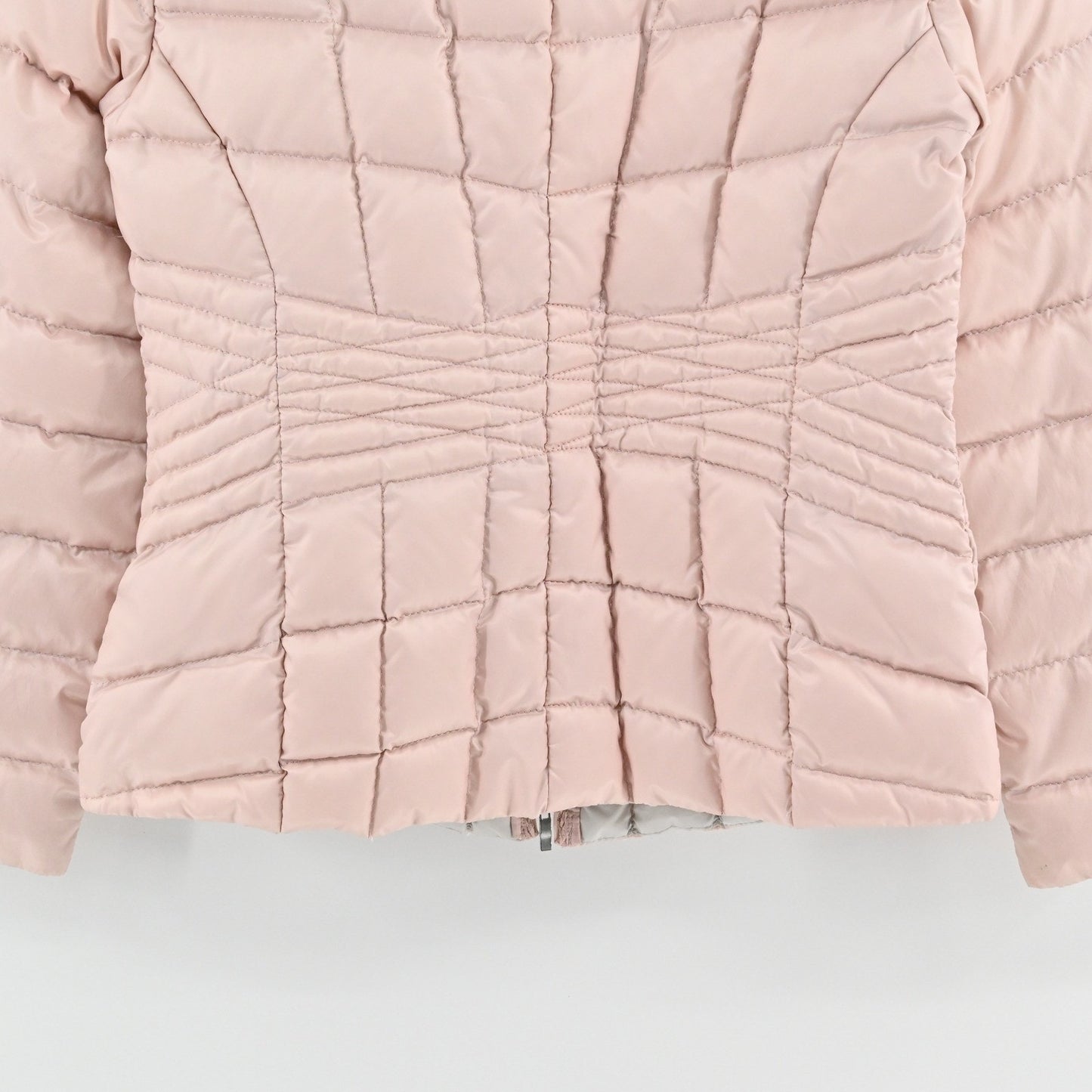 Bonita Womens Quilted Puffer Jacket Size 36 Blush Pink Lightweight