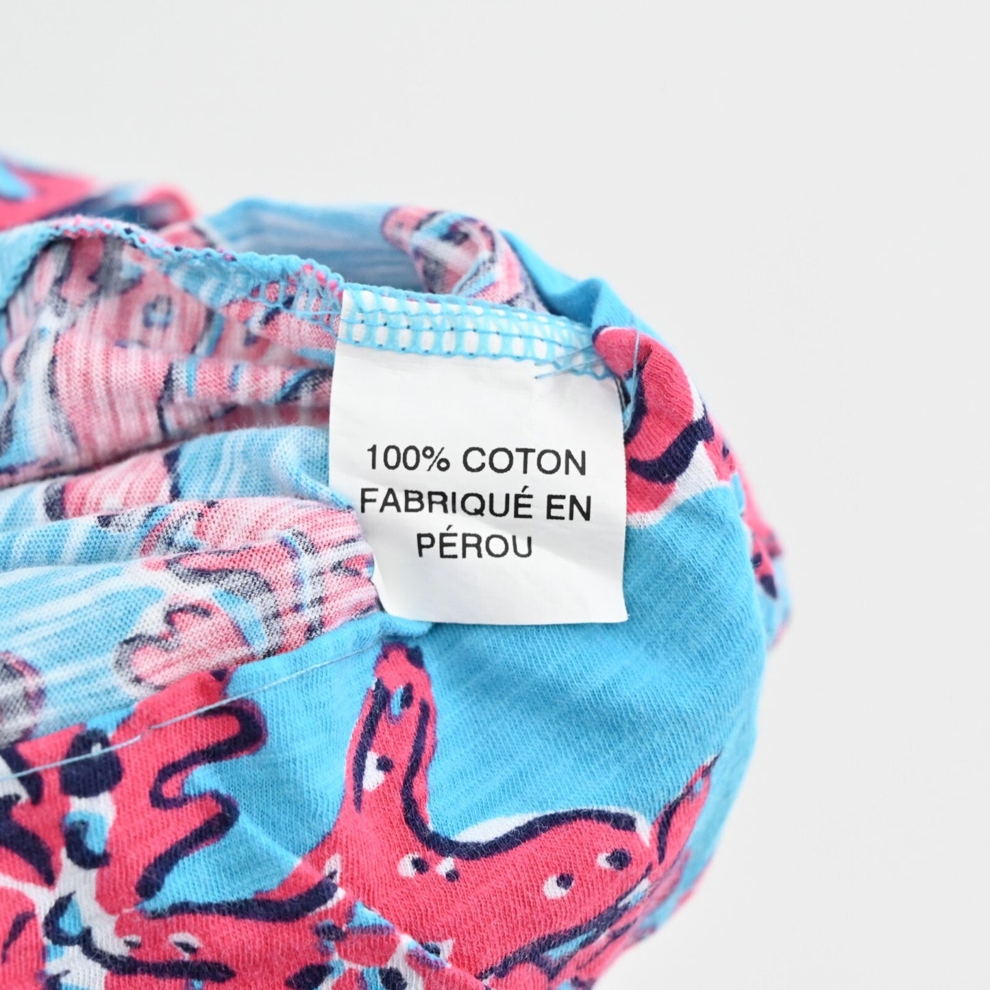 LILLY PULITZER Dress Size S Shore Searulean Blue Rhode Island Reef Sleeveless