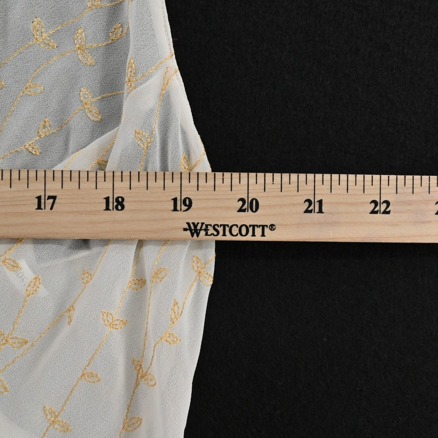 Vtg Victorias Secret Embroidered Slip Dress Size M Chemise Maxi Ethereal Floral