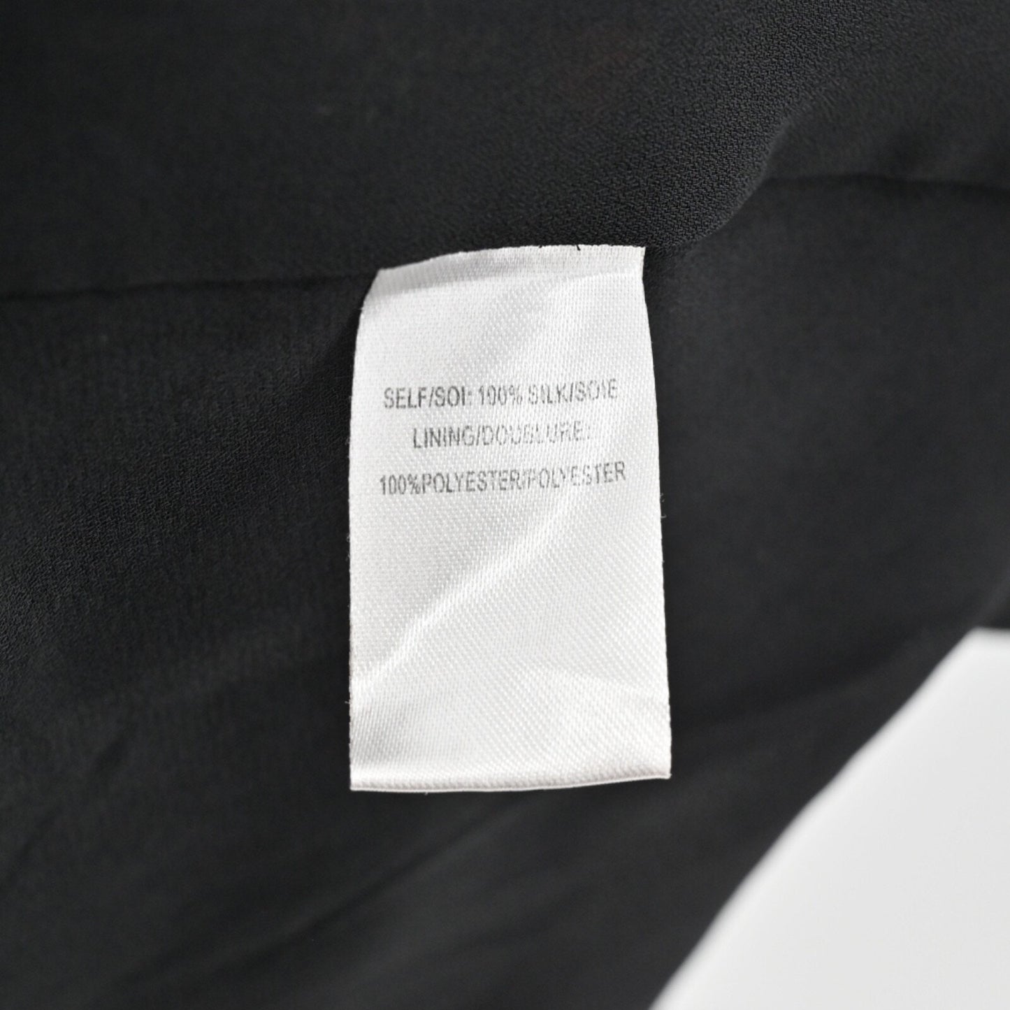 TANYA TAYLOR Dress Size 0 Clarisse Mini Black Floral Silk High Neck Long Sleeve