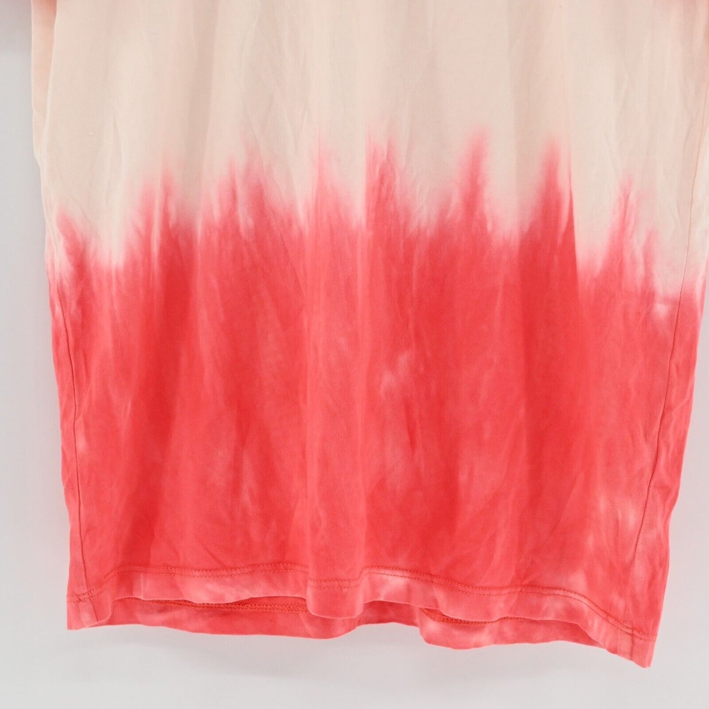 MARINE LAYER Shirt Mens Size S Satisfaction Red Tie Dye Short Sleeve Crewneck