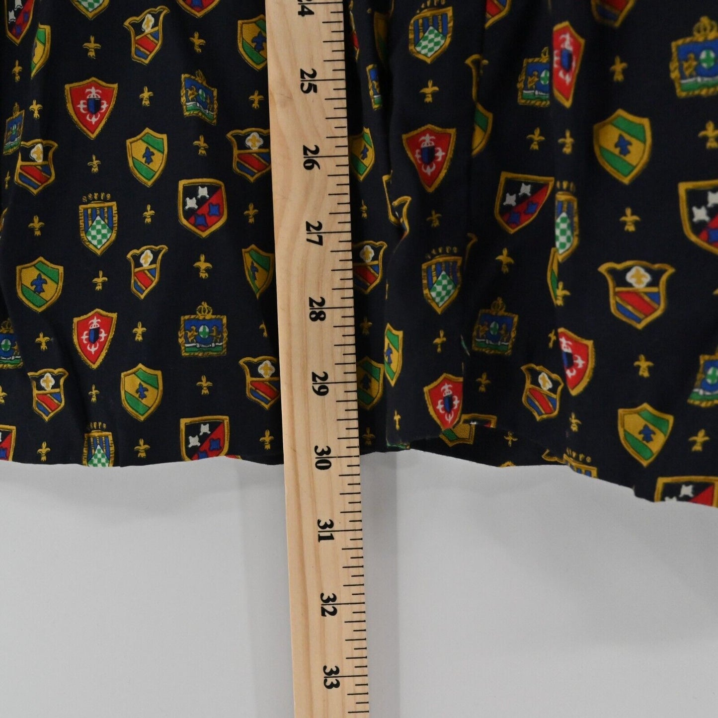 Vtg CLAUS Pants Womens Sz S Black Academia Crest High Rise Pleated Wide Leg 90s