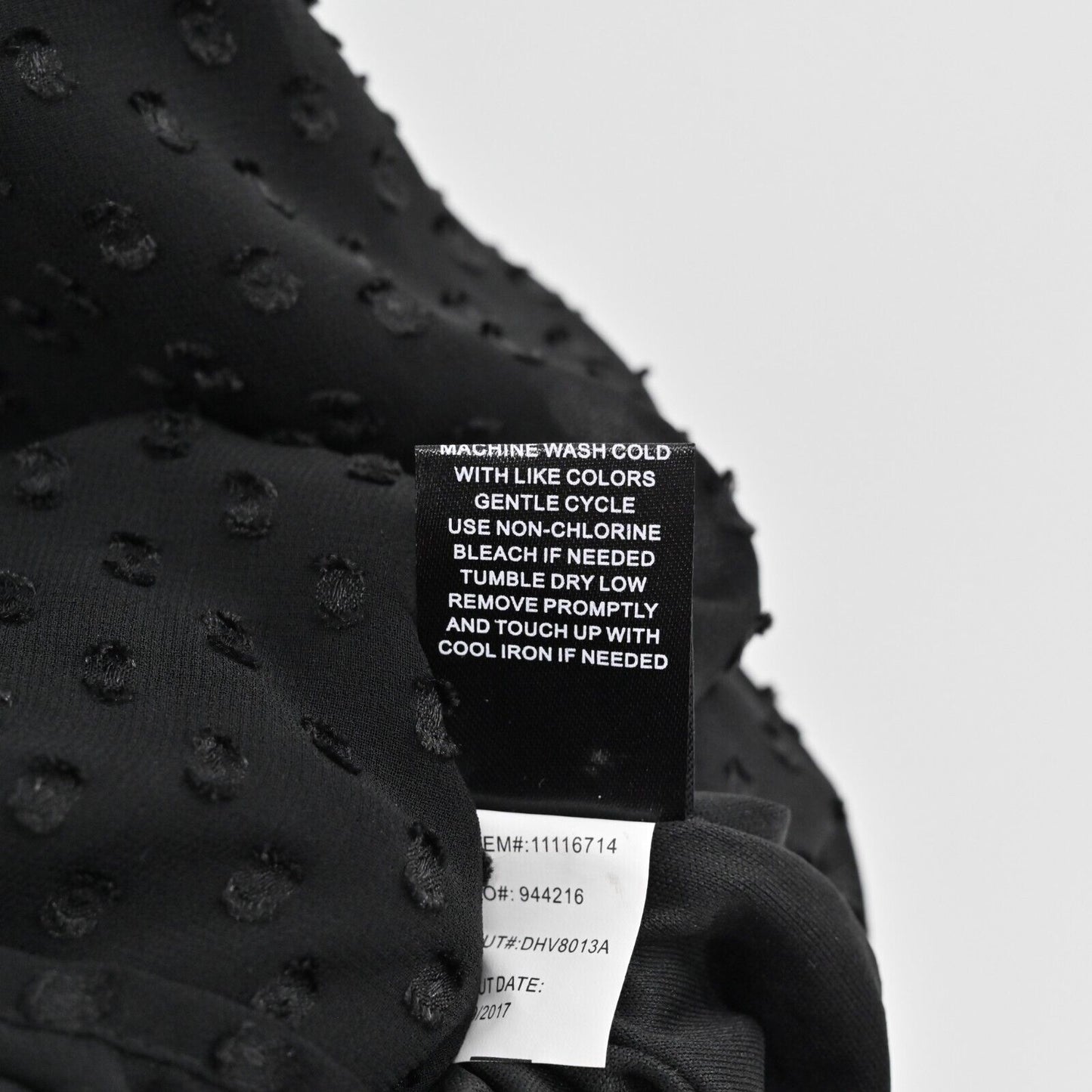 TORRID Dress Size 5X Black Bell Sleeve Swiss Dot Chiffon Skater Vamp Whimsgoth