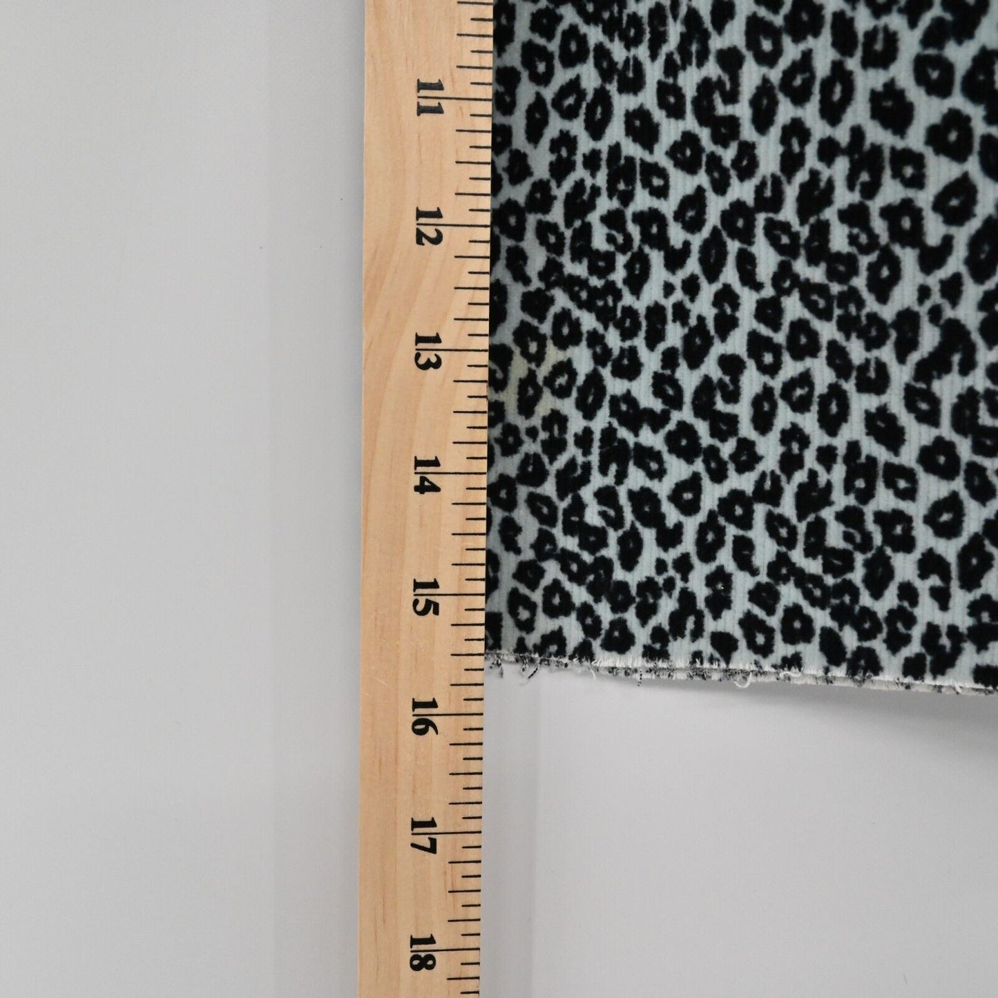 TDC Womens Sz XS Animal Print Mini Skirt by Topson Corduroy Mint Green Black NEW