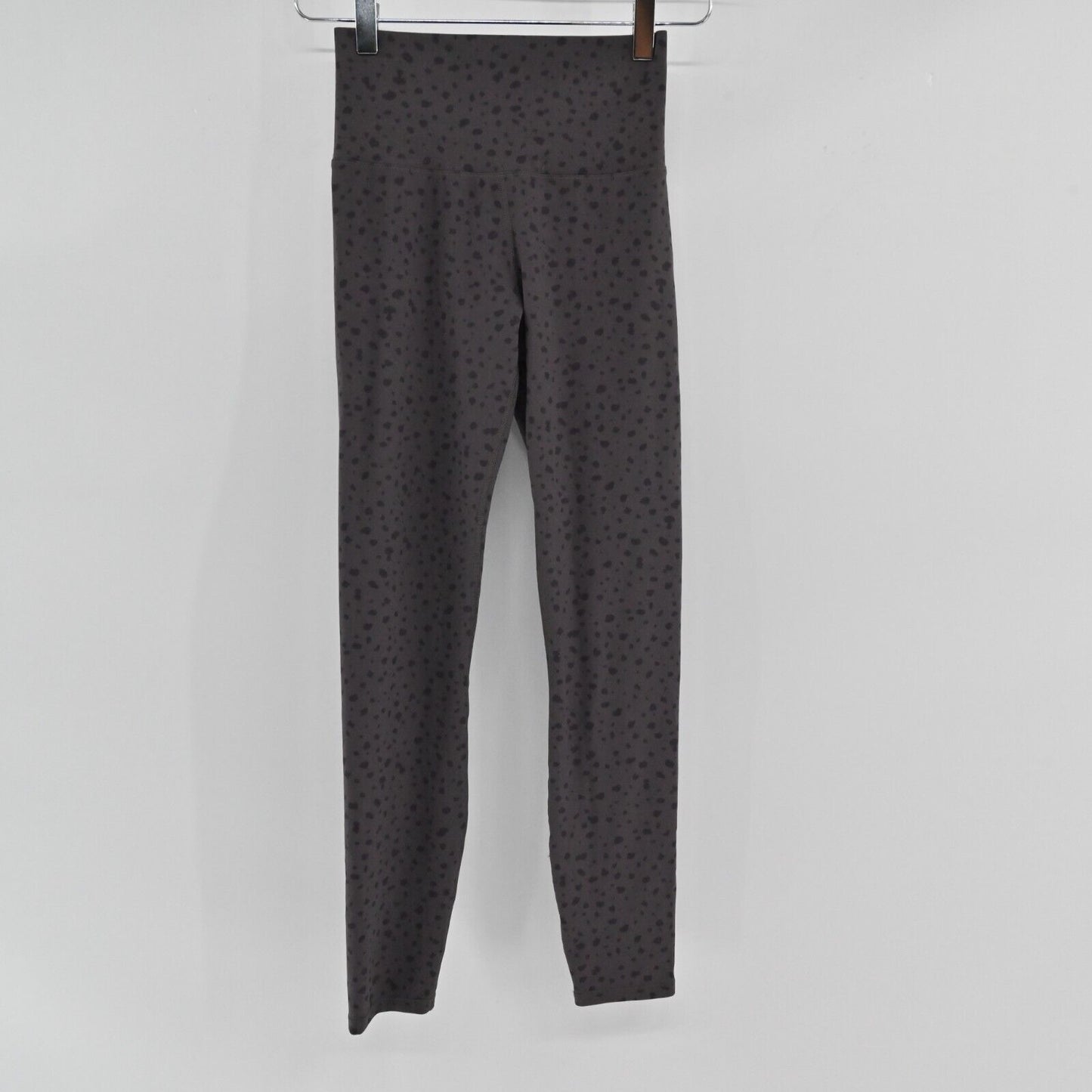 VUORI Leggings Womens Size XS Gray Elm Dot Studio Seamless Moisture Wicking Gym