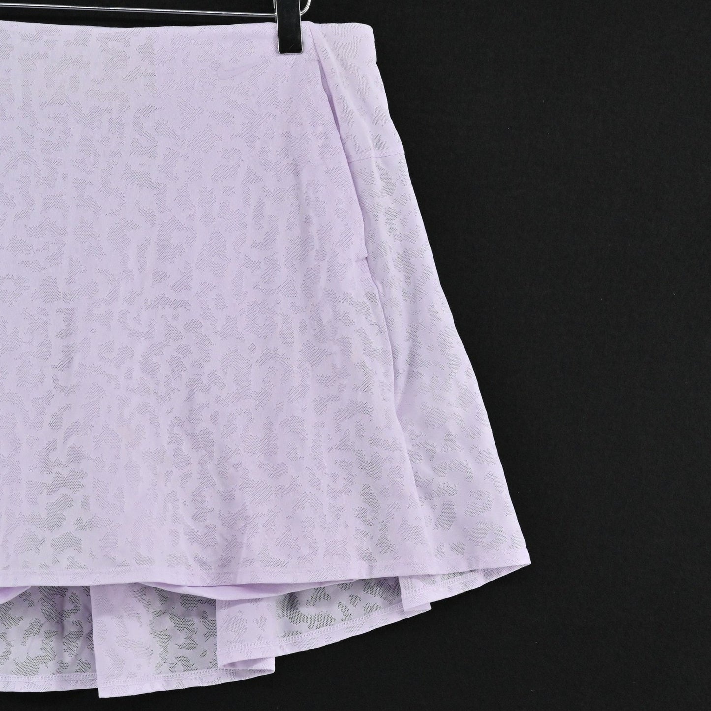 Nike Breathe Fairway Golf Skort Size L Lavender Animal Print Tennis Athletic