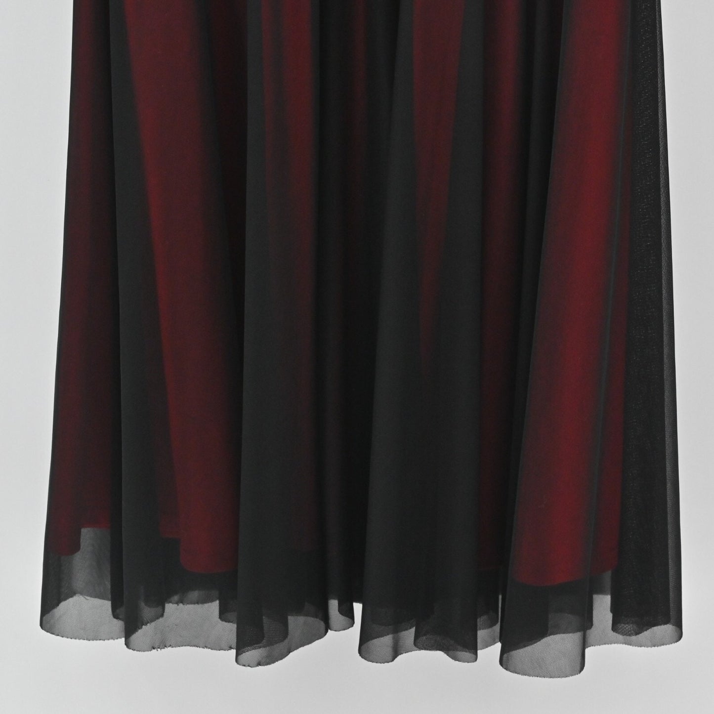 LA NOUVELLE RENAISSANCE Mesh Dress Size 10 Dark Romantic Black Red Embellished