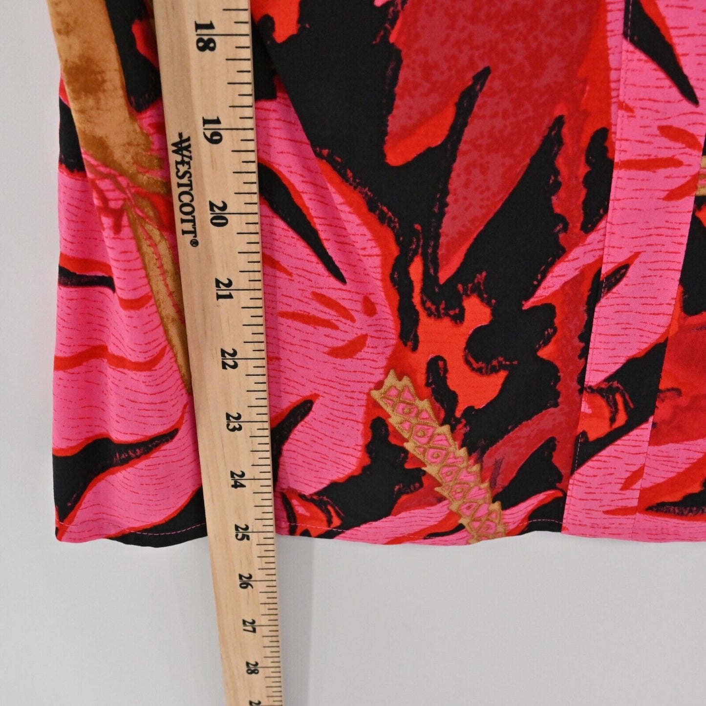 J CREW Top Womens Sz S Bruna Tie Shoulder Antigua Leaves Print VNeck Sleeveless