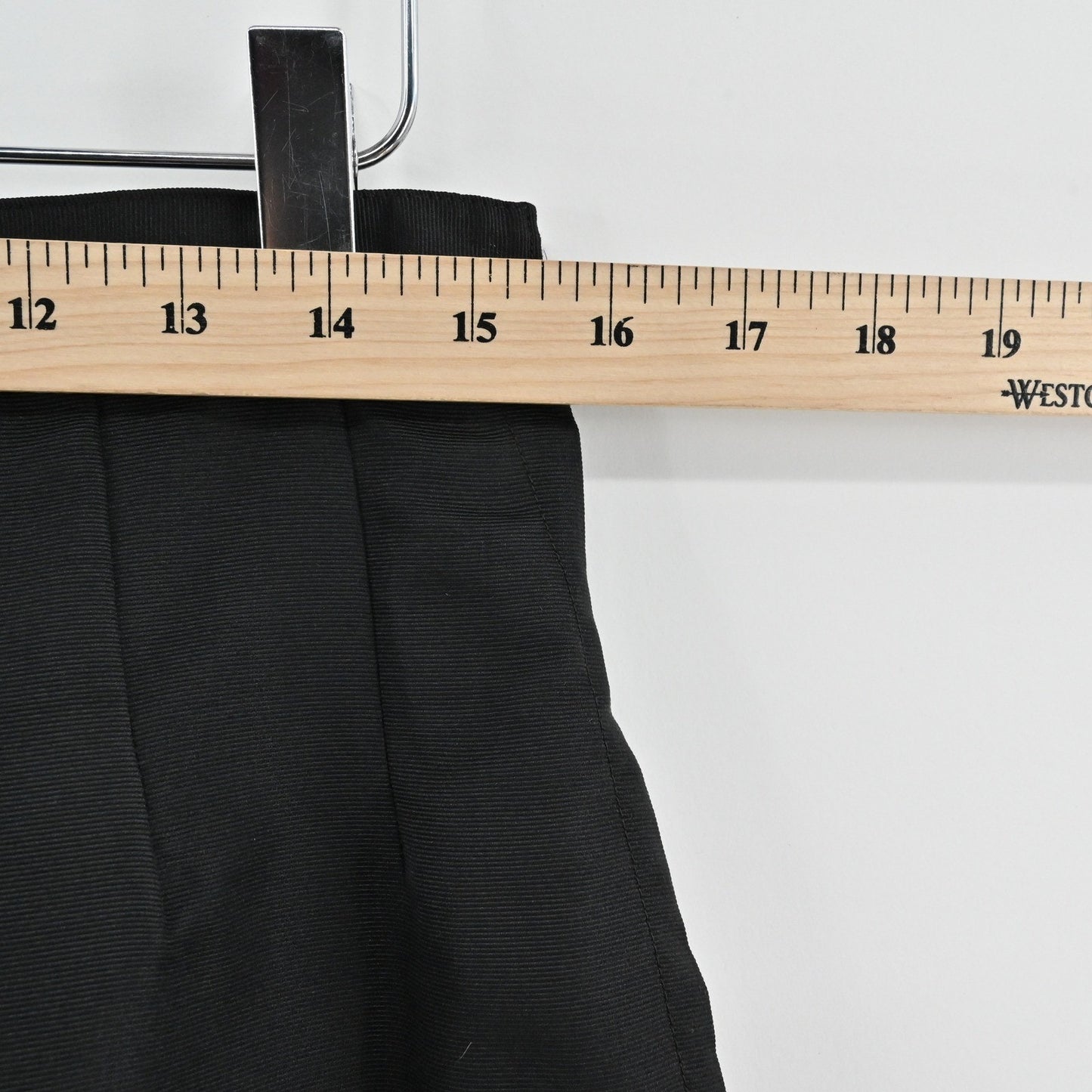 True Vintage 60s Black Skirt Suit Set Size S Blazer Pencil Secretary Movie Prop