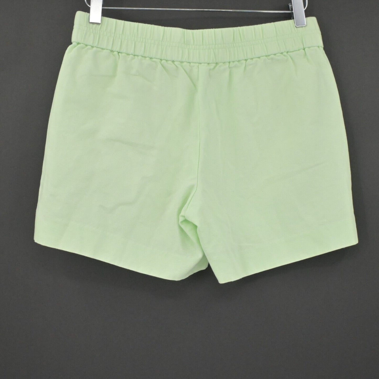 J CREW Shorts Womens Size 4 Boardwalk Pull On Green Pastel Preppy Casual Coastal