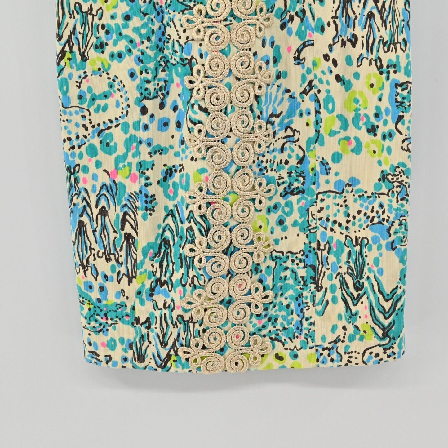 LILLY PULITZER Dress Womens Size 00 Ember Sea Oat Escapades in the Everglades