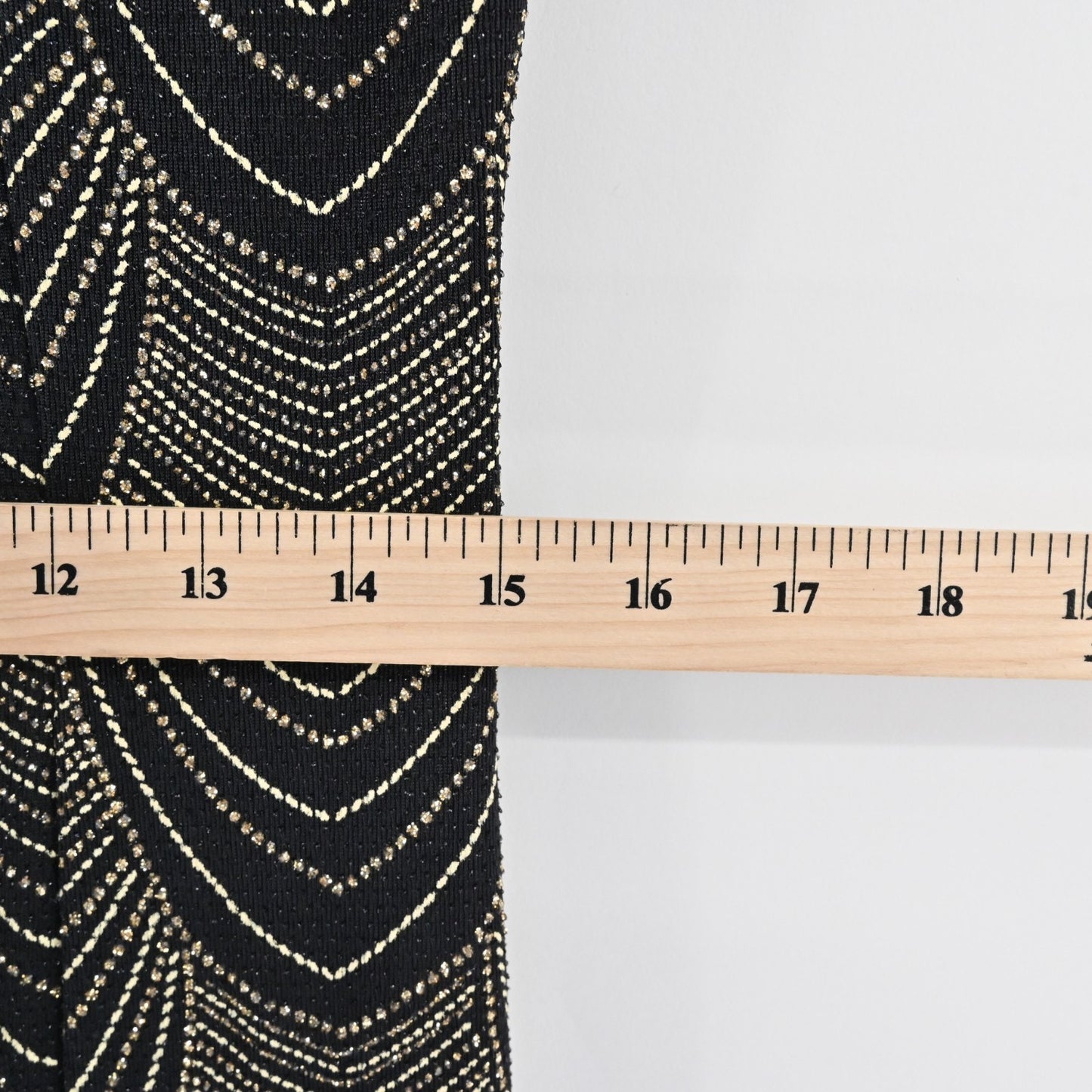 Vtg Y2k Whimsigoth Dress Size M Black Gown Sleeveless Gold Metallic Fairygoth