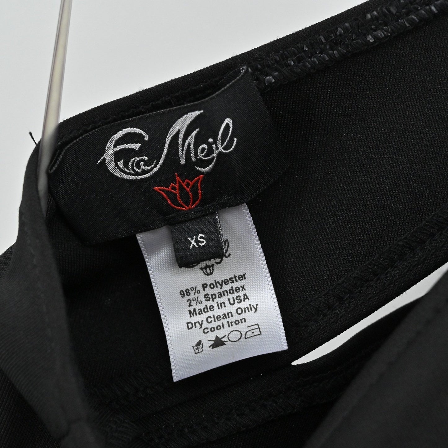 Eva Mejl Mermaid Dress Sz XS Black Formal Gown One Shoulder Cutout Evening Sexy