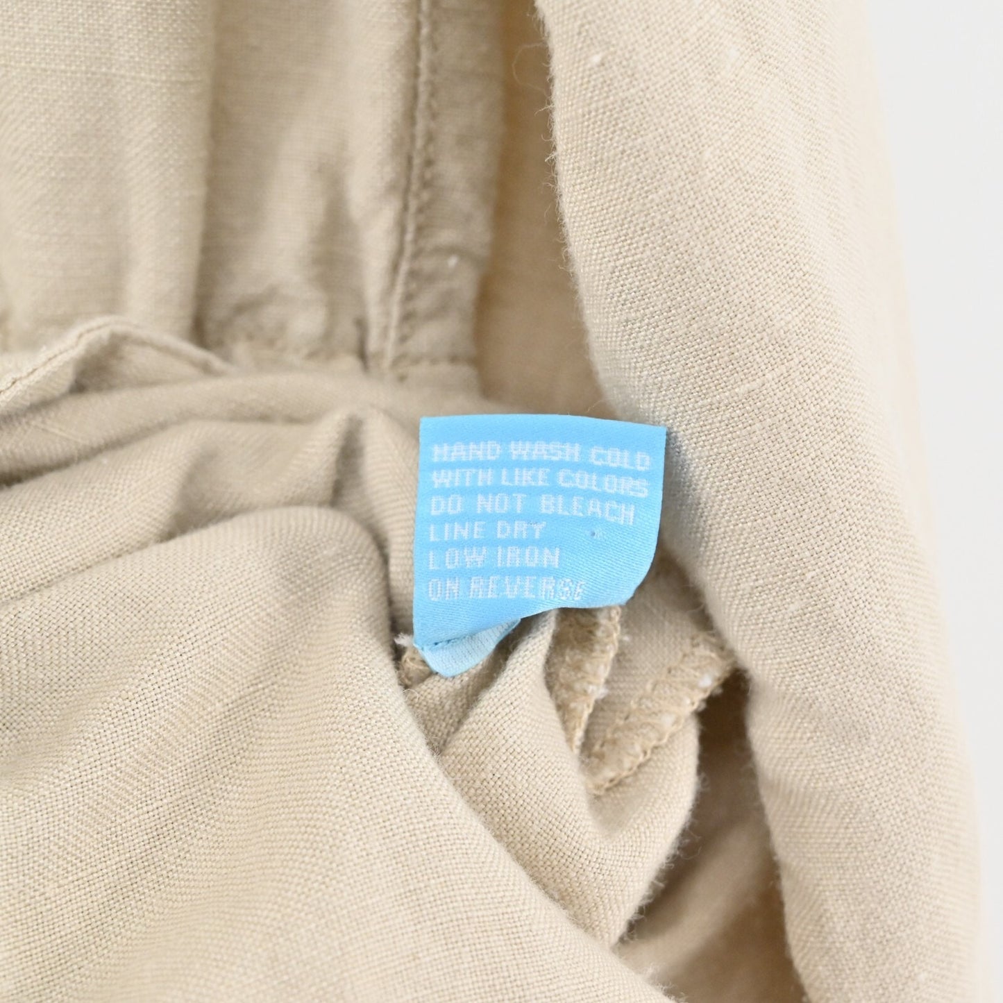 J MCLAUGHLIN Jacket Womens Size XS Beige Linen Blend Vista Utilitarian Cinch