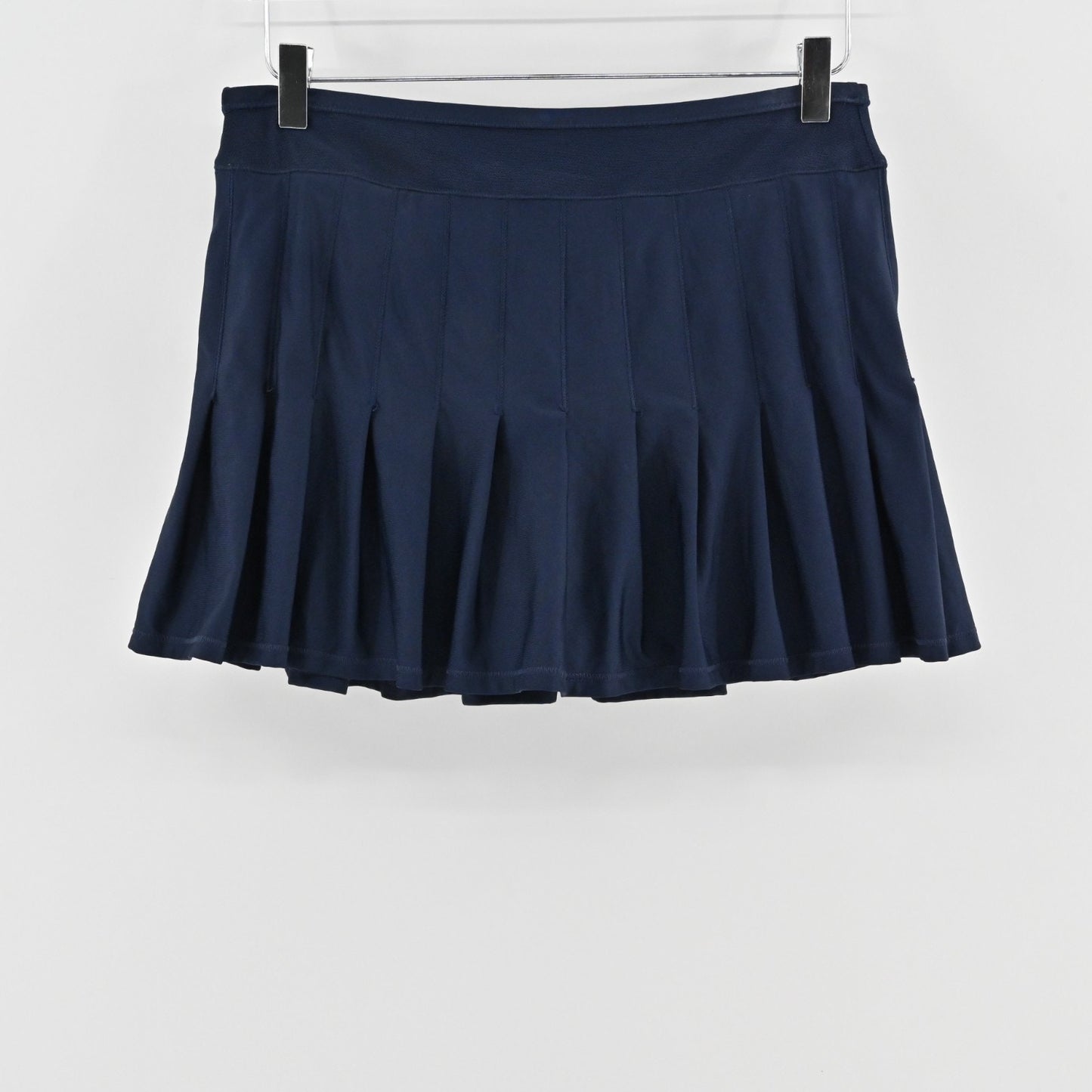 Lucky in Love Pleated Tennis Skort Size M Navy Blue Golf Athletic Pickle Ball