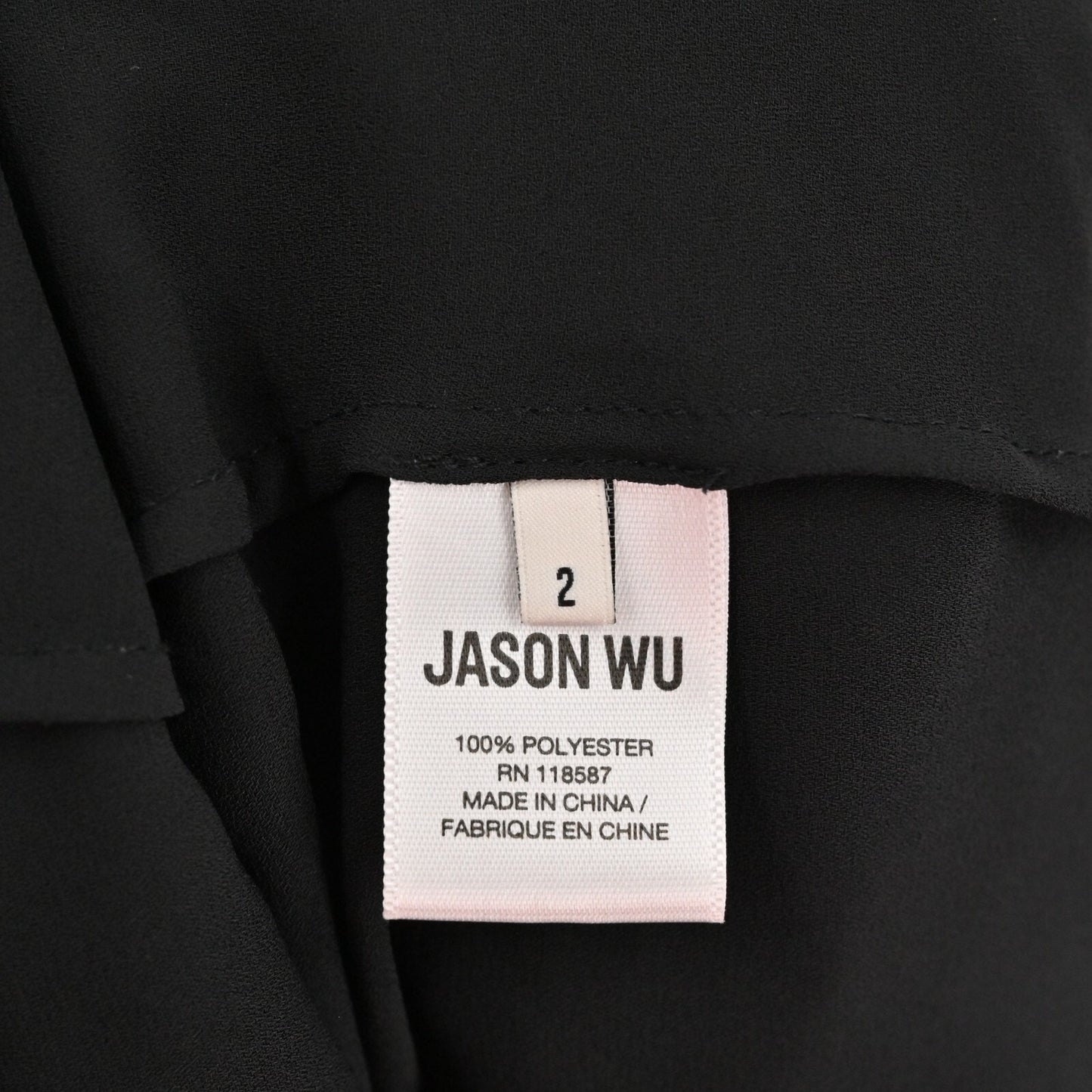 JASON WU Collection Womens Blue Floral Dress Sz 2 Printed Fit Flare Day Chiffon