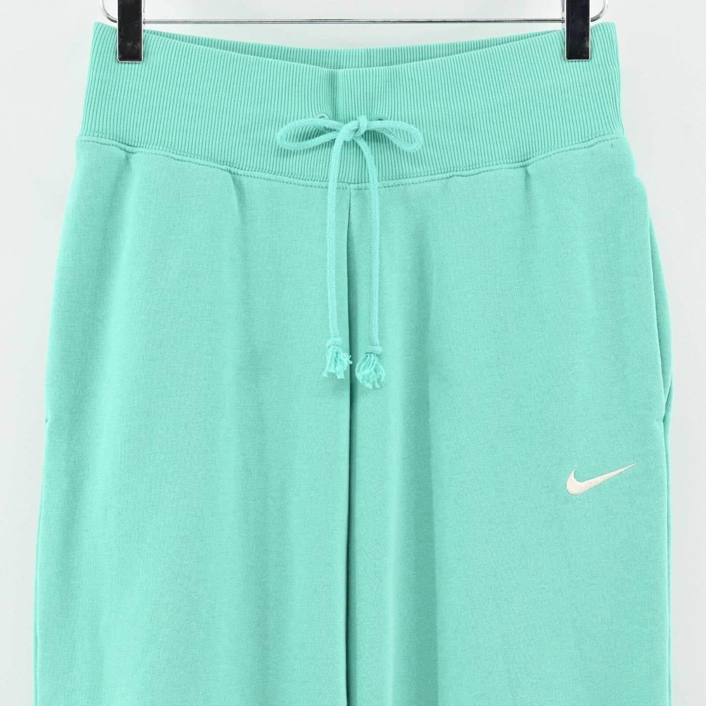 NIKE Womens Mint Jogger Pants Size XS Icon Clash Easy Fleece Relaxed Swoosh