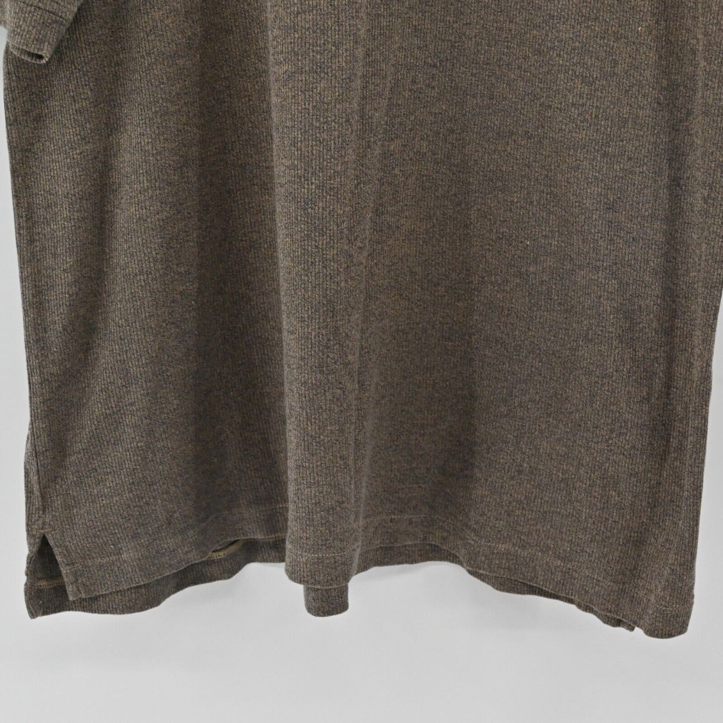 Vtg CALLAWAY Polo Mens Sz XL Brown 100% Cotton Golf Collection Short Sleeve 90s