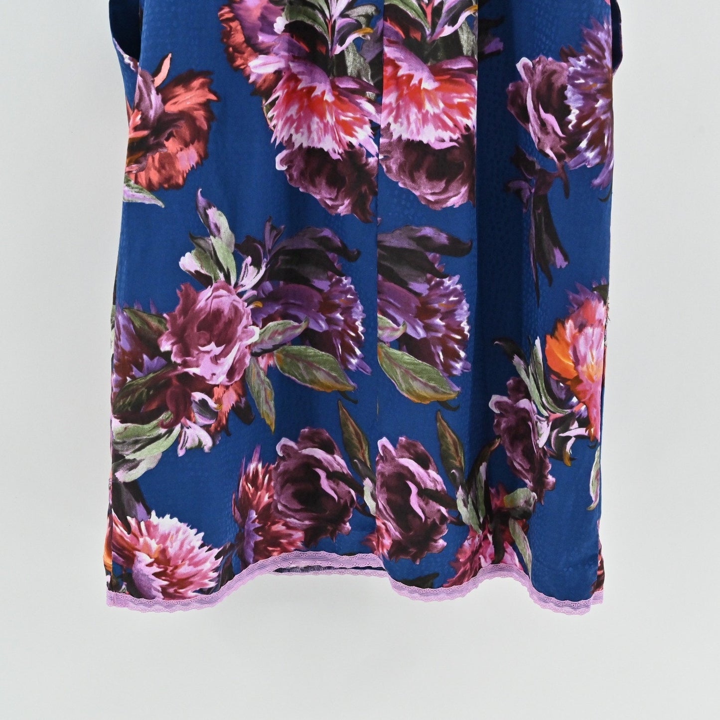 Anthropologie Rosada Floral Dress Size 4 Moulinette Soeurs Blue Sheath Romantic