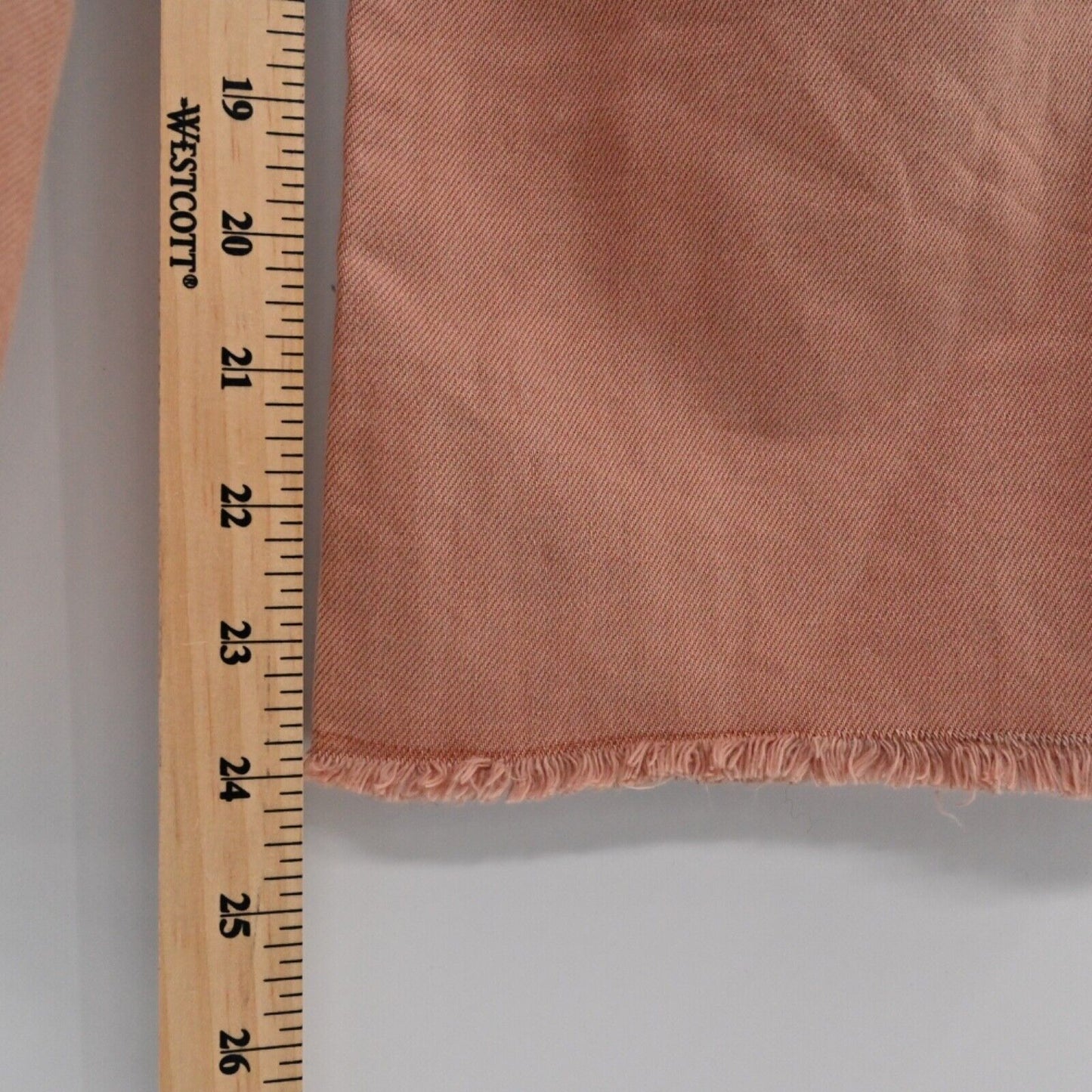 AMERICAN EAGLE Jeans Womens Sz 6 Blush Pink High Rise Wide Leg Crop Raw Hem Boho