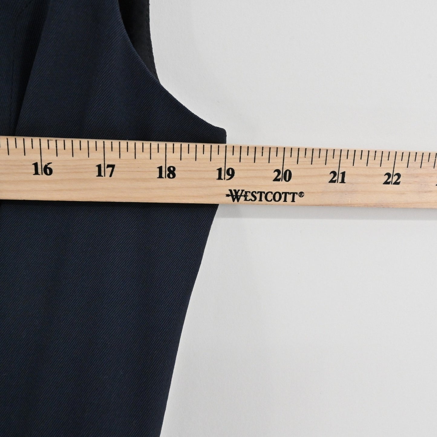 Theory Eldah Sleeveless Wrap Dress Size 10 Wool Navy Blue Quiet Luxury V Neck