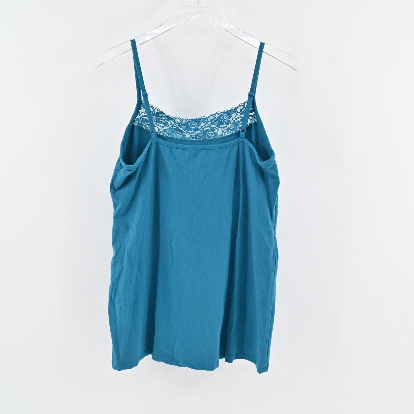 TORRID Set Womens Size 2X Blue Stripe Drape Open Front Cardigan Lace Trim Cami