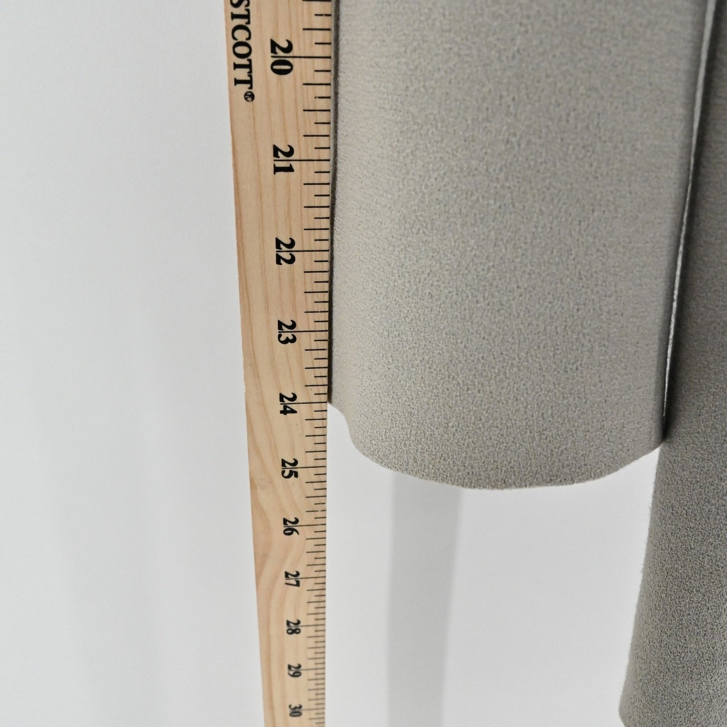 Vtg Cynthia Steffe Womens Wool Blazer Size 6 Gray Longline Jacket Button Front