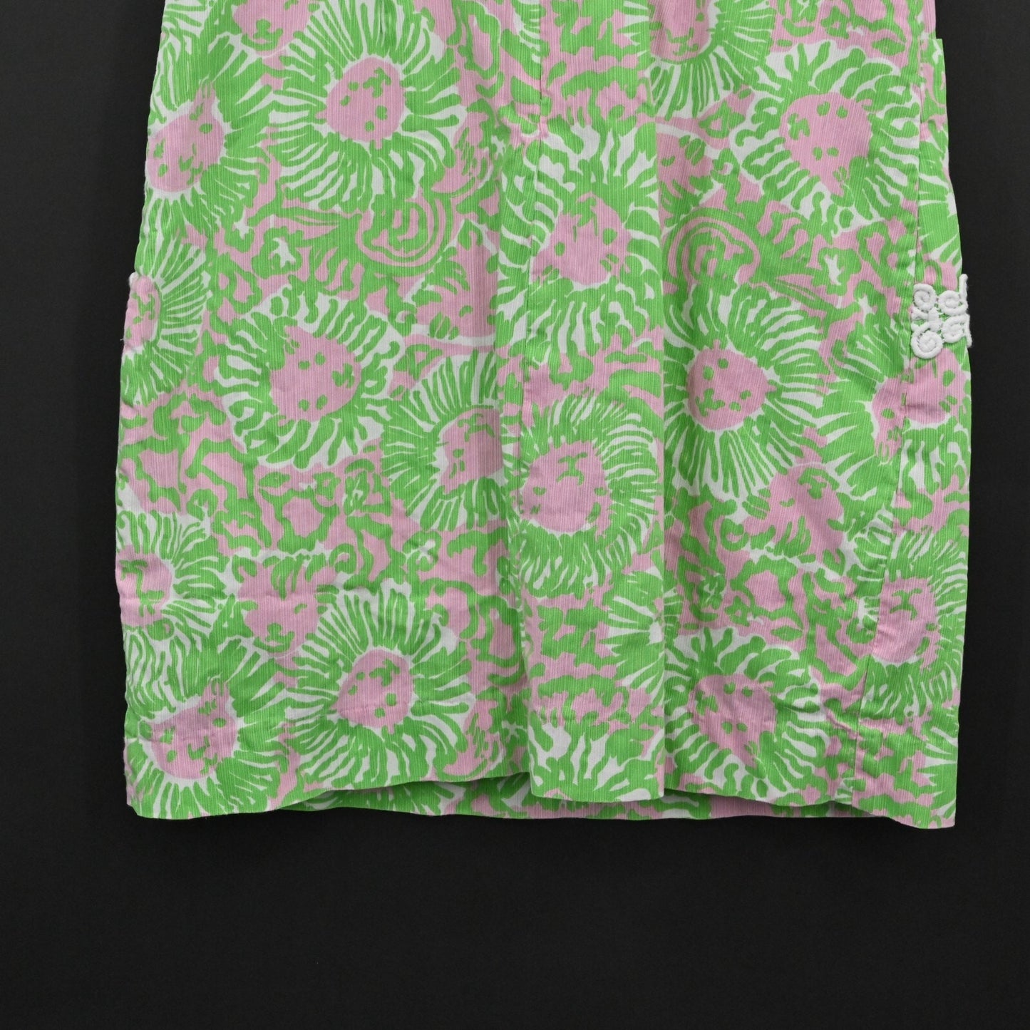 LILLY PULITZER Dress Size 2 Liz Sleeveless Shift Cabana Pink Sunnyside Vacation