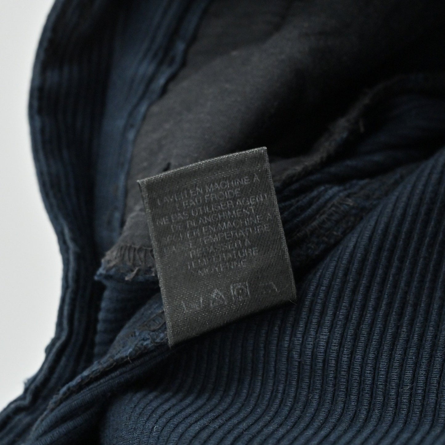 Marc Jacobs Womens Corduroy Pants Size 6 Navy Minimalist Quiet Luxury Trousers