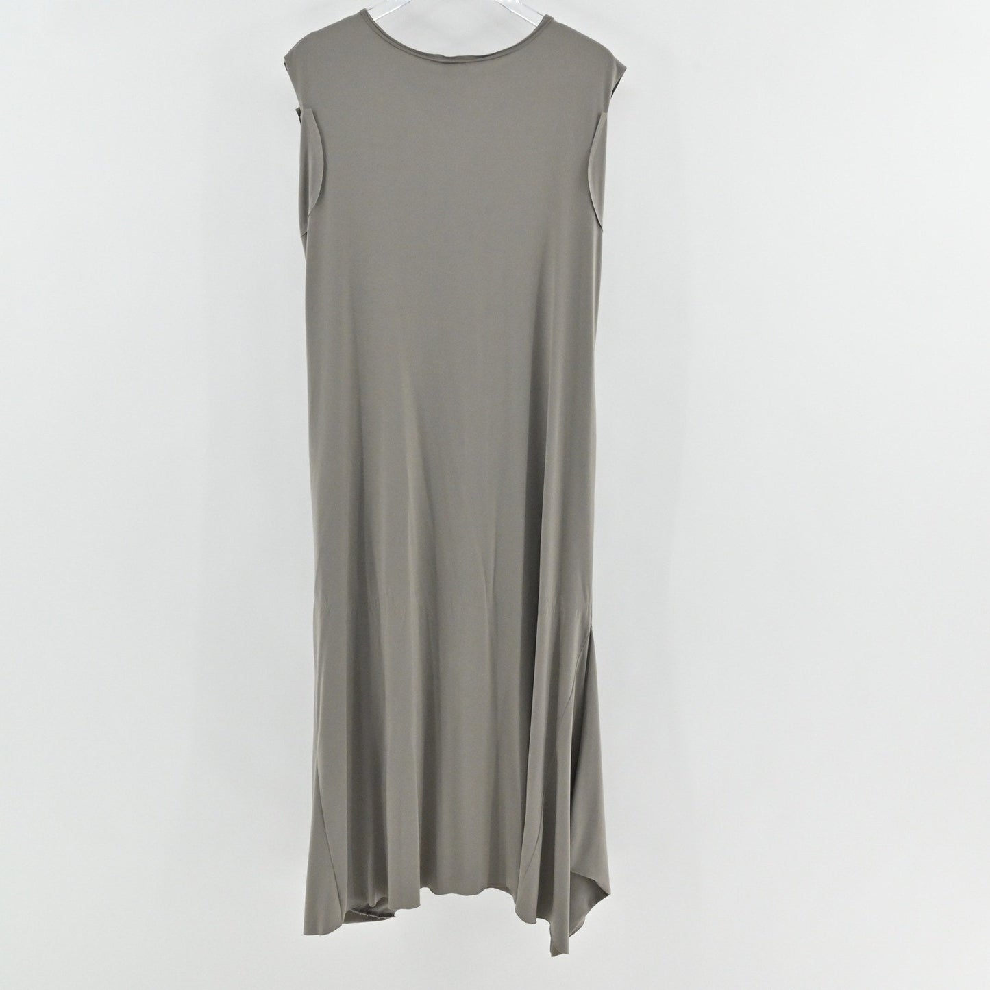 Planet Sleeveless Maxi Dress Size S/M Gray Minimalist Lagenlook Comfortable
