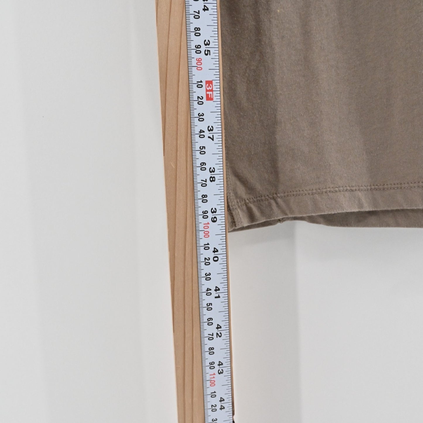 James Perse Cotton Long Sleeve Dress Fawn Taupe Size 2/M Standard Stretch Casual