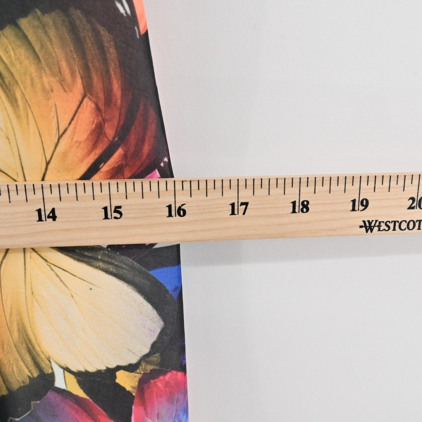 Vtg Y2k Atina Cristina Colorful Butterfly Mini Dress Sz XS Sleeveless Ruffle Hem