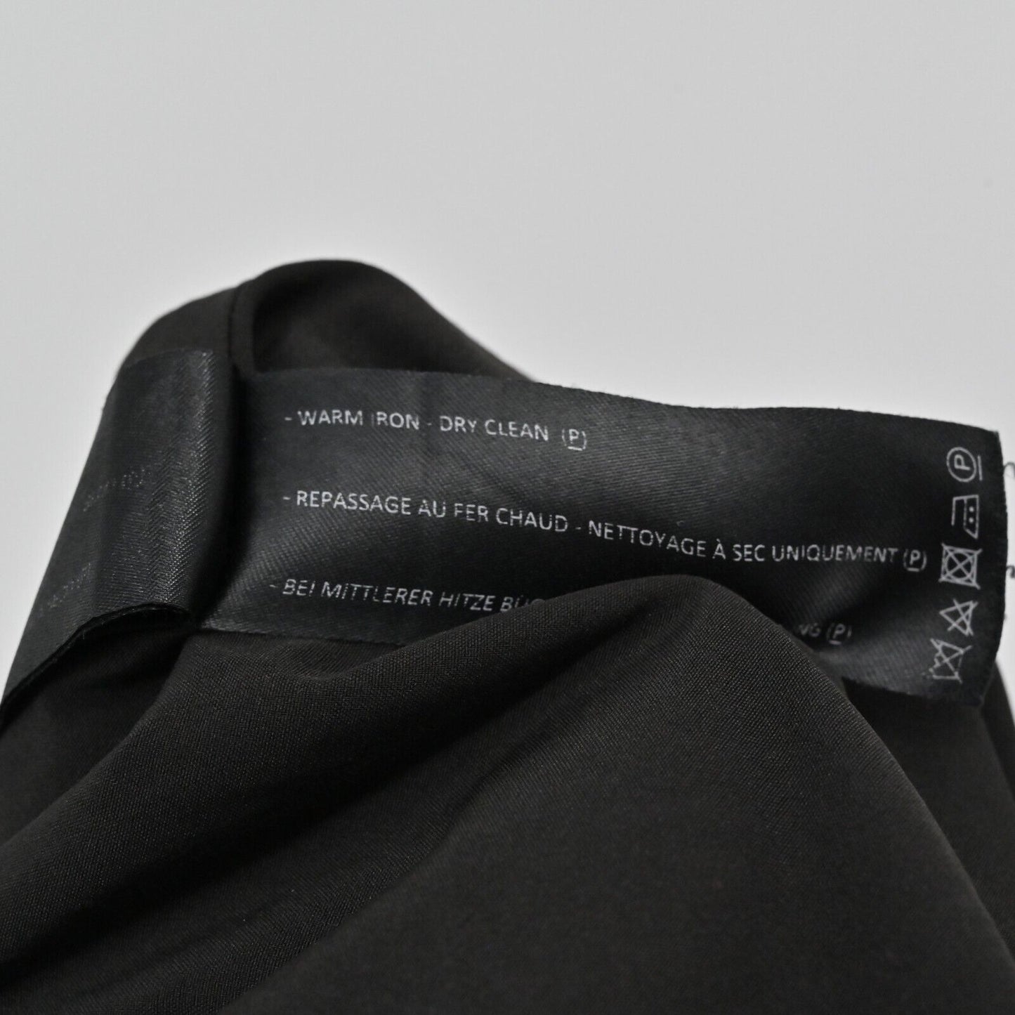 C/MEO COLLECTIVE Dress Womens Size S Black Visceral Strapless Midi Gown Solid