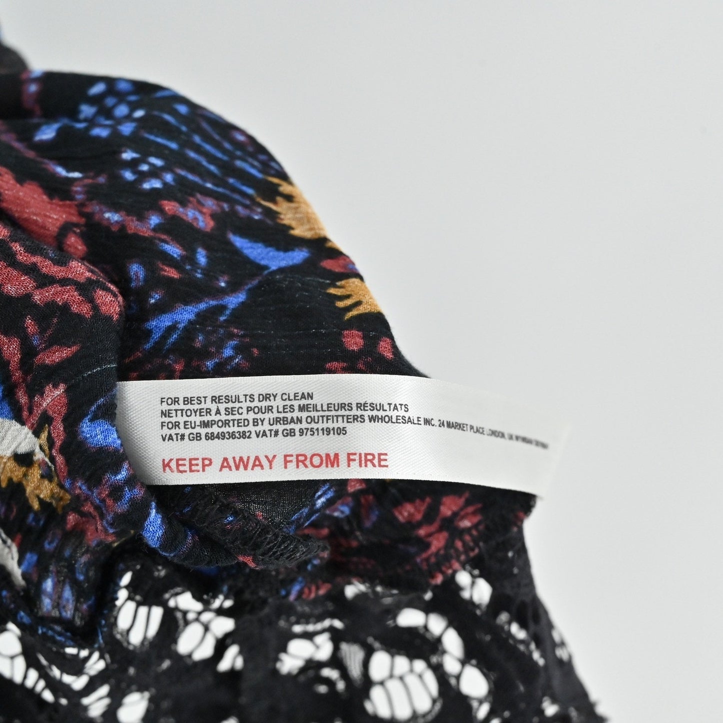 Free People Whos Sorry Now Slip Dress S Lace Trim Floral Print Mini Intimately