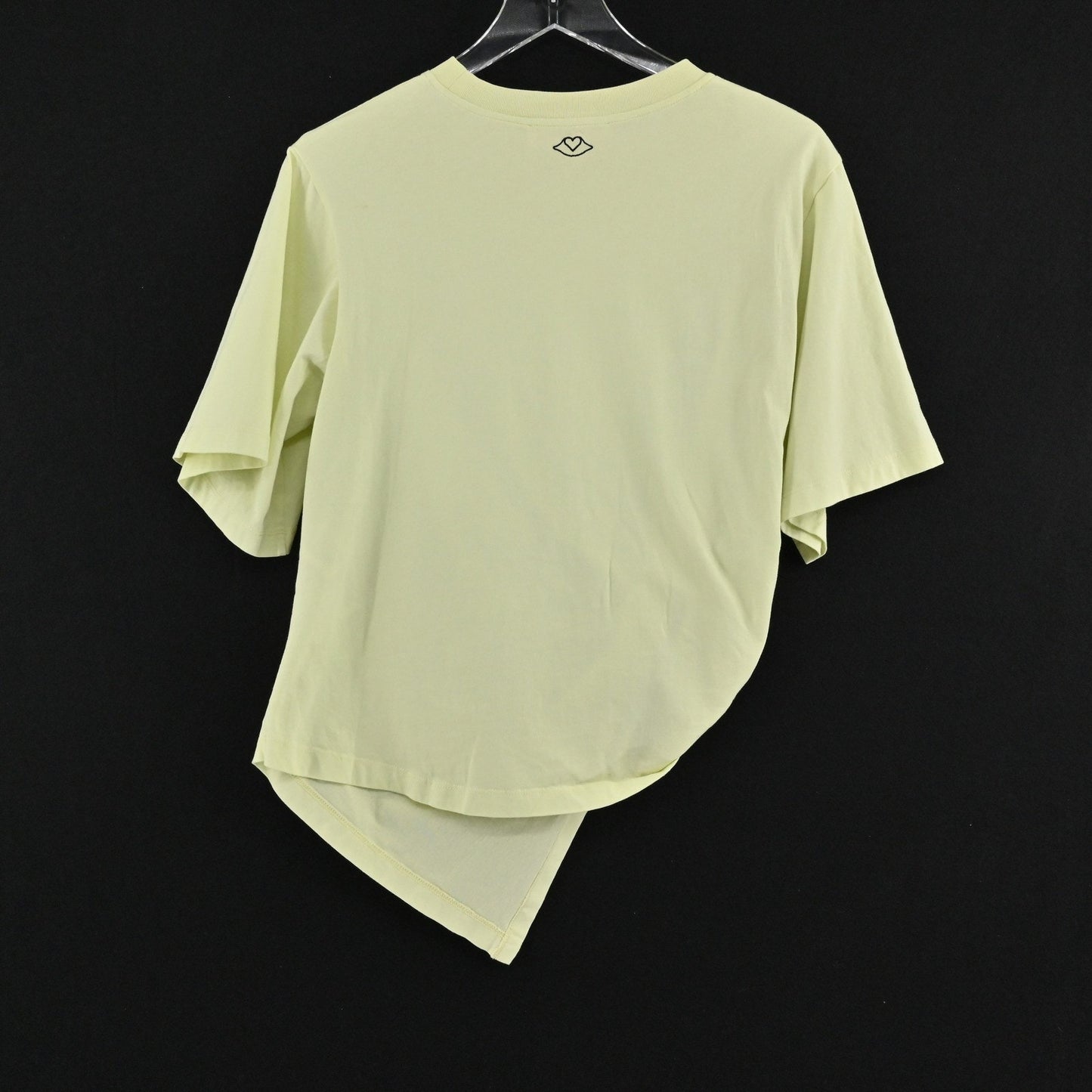 See By Chloe Womens Knot Front Top Size L Young Green Cotton Modern Effortless